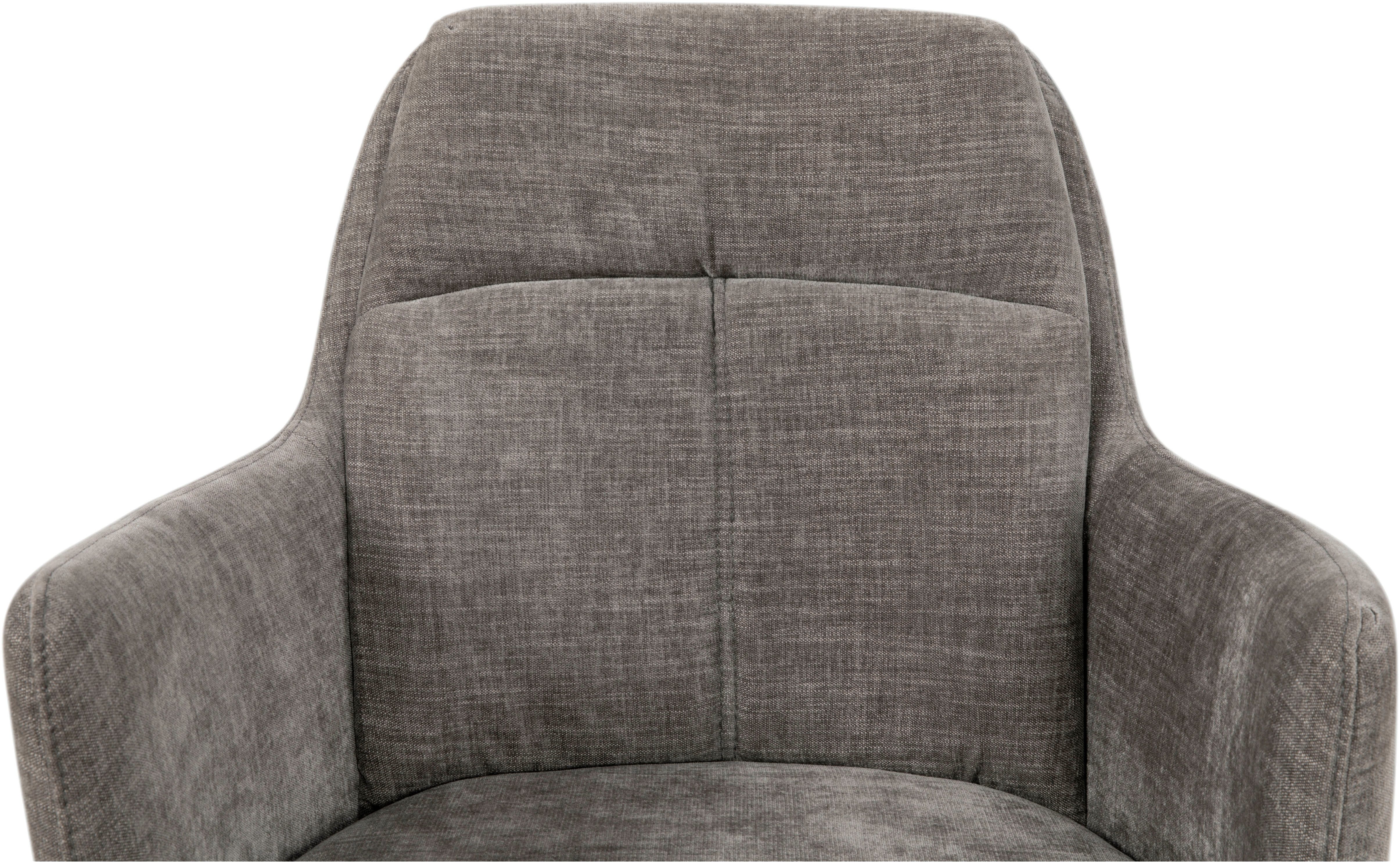 OMG Design Stoel met armleuningen DONNA Zitkuip, comfortabel gepolsterd, eetkamerstoel (set)