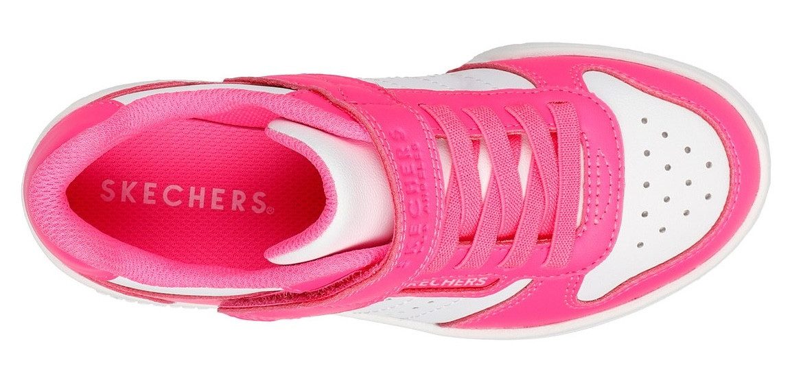 Skechers Kids Sneakers QUICK STREET , retro sneaker met klittenbandsluiting, maat sjabloon om te downloaden