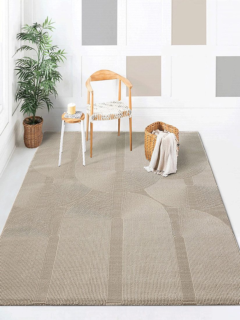 The carpet Vloerkleed Lima Designer tapijt Flor 1 van gerecycled polyester, wasbaar