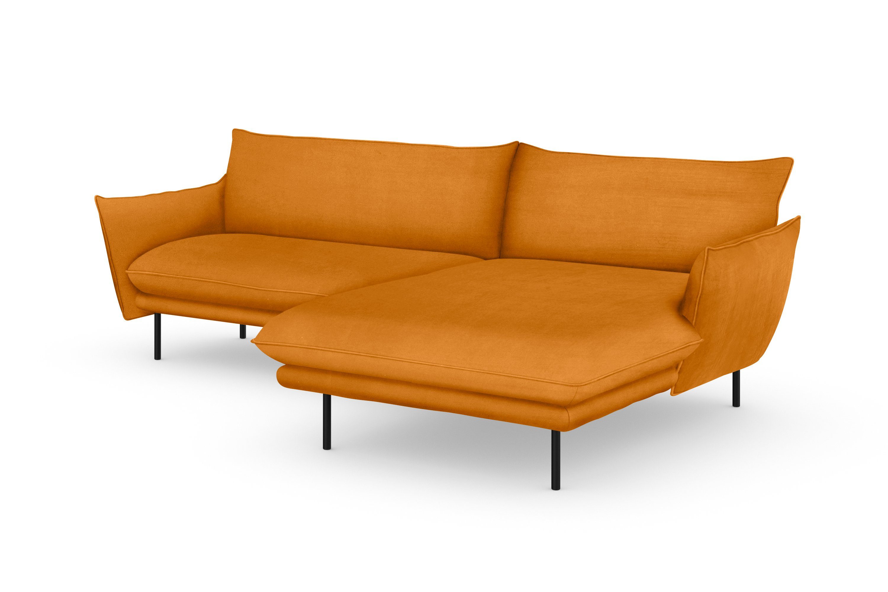 andas Hoekbank Stine L-vorm Bijzonder design door kussen-look en opstaande naad, by Morten Georgsen