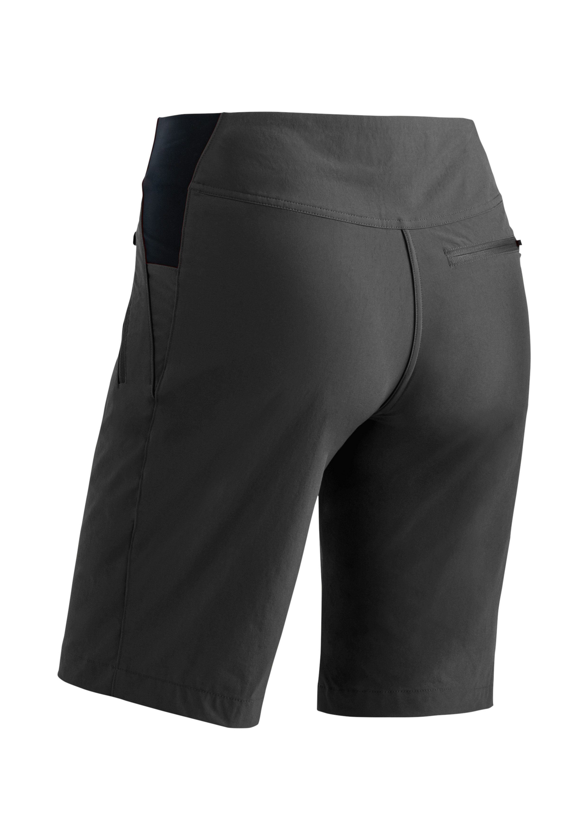 Maier Sports Outdoorbroek Inara Short Vario Dames shorts, korte wandelbroek, outdoorbroek, 4 zakken, regular fit