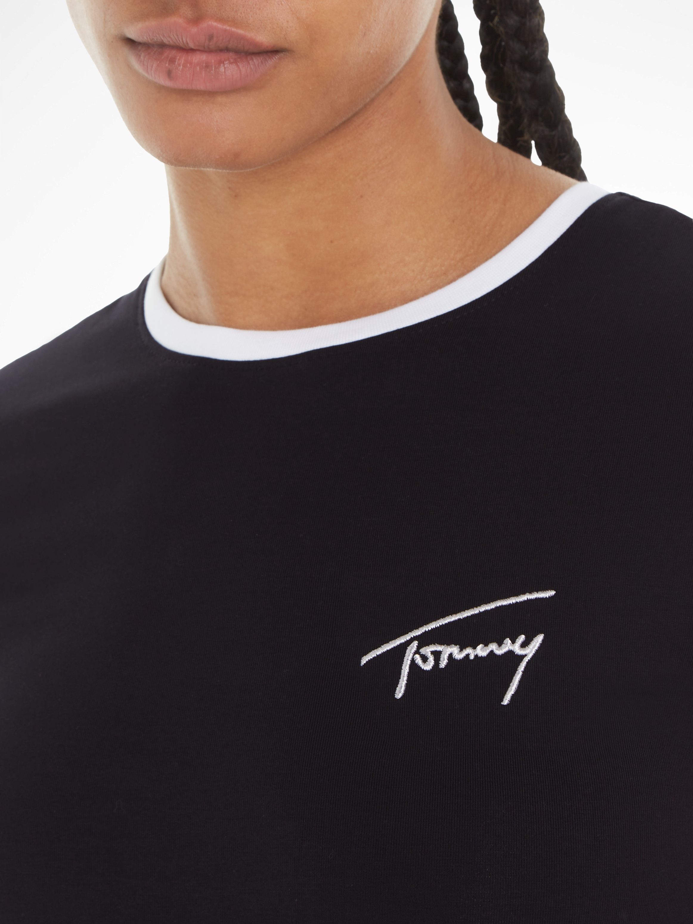 TOMMY JEANS T-shirt TJW SLIM SIGNATURE TEE SS