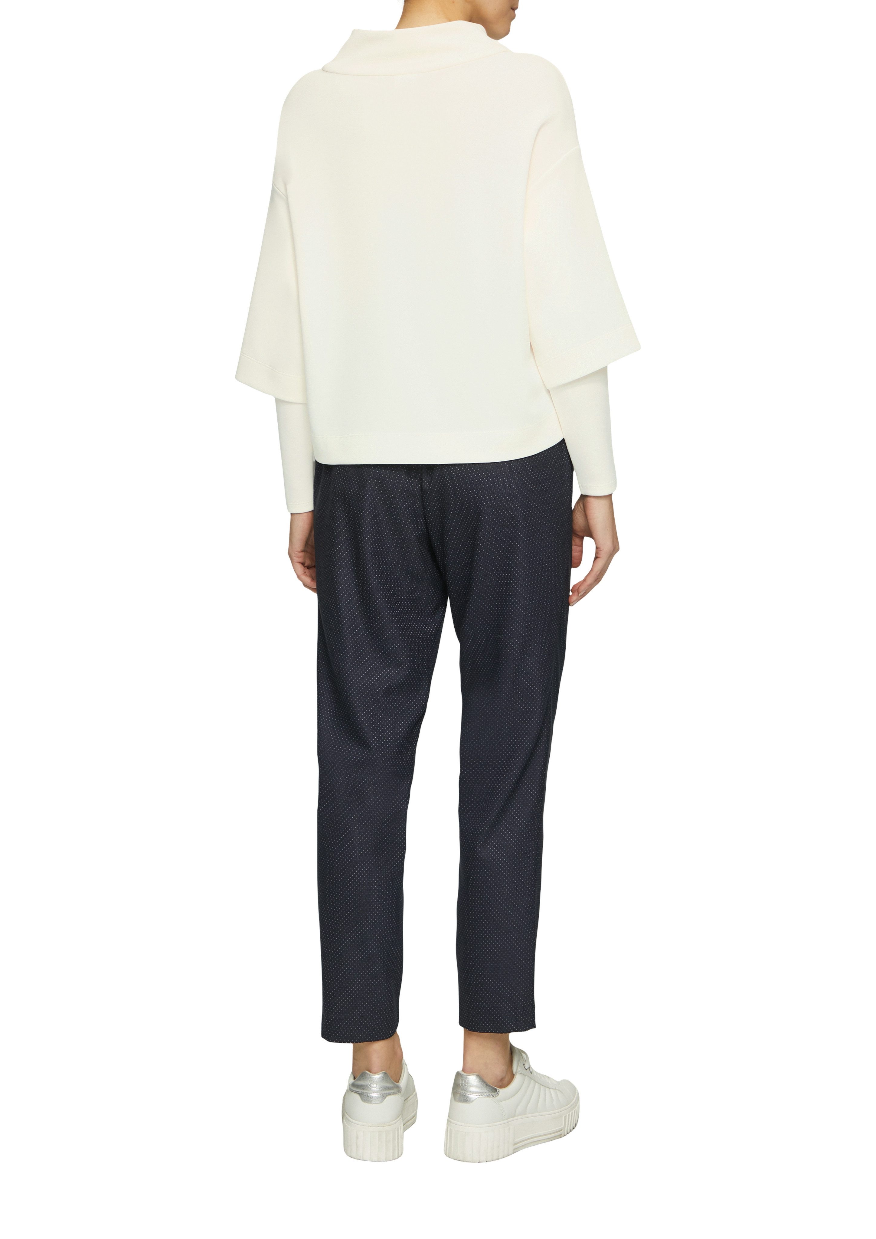 s.Oliver BLACK LABEL Sweatshirt met afhangende schouders