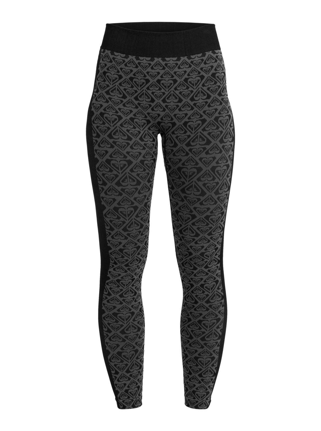 Roxy Legging Chill Out Seamless Heart dames broeken maat S zwart