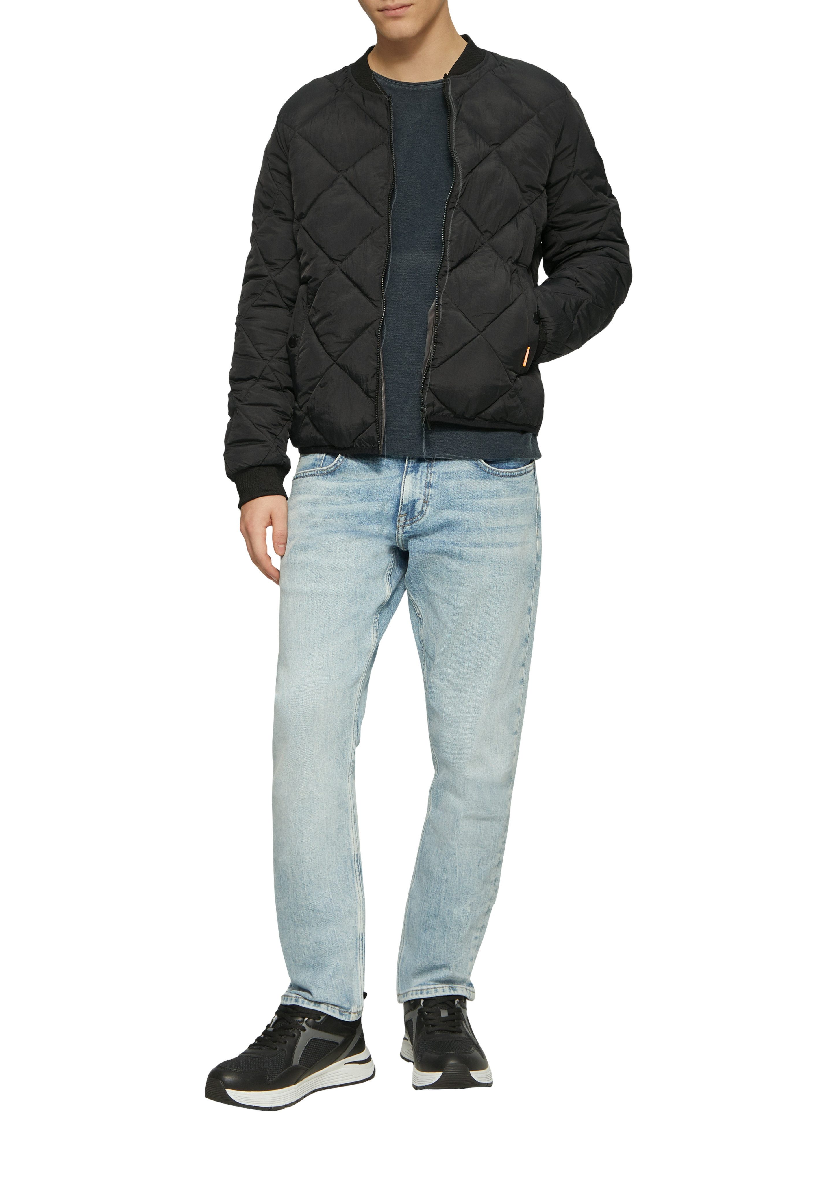 Q/S designed by Gebreide trui met rolrand