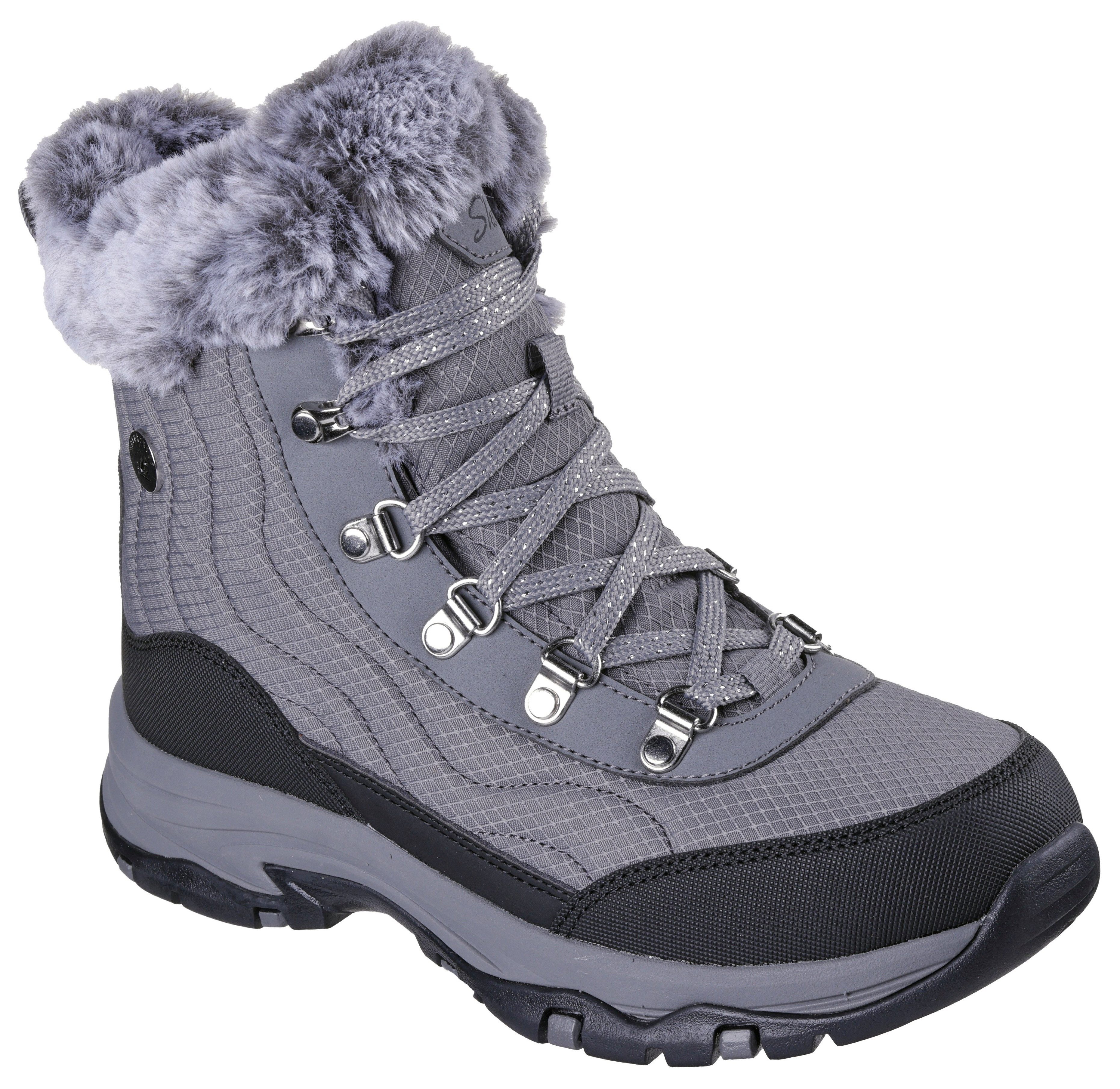 Skechers Winterlaarzen TREGO-STORMIE Snowboots, veterlaarzen met slipvaste loopzool