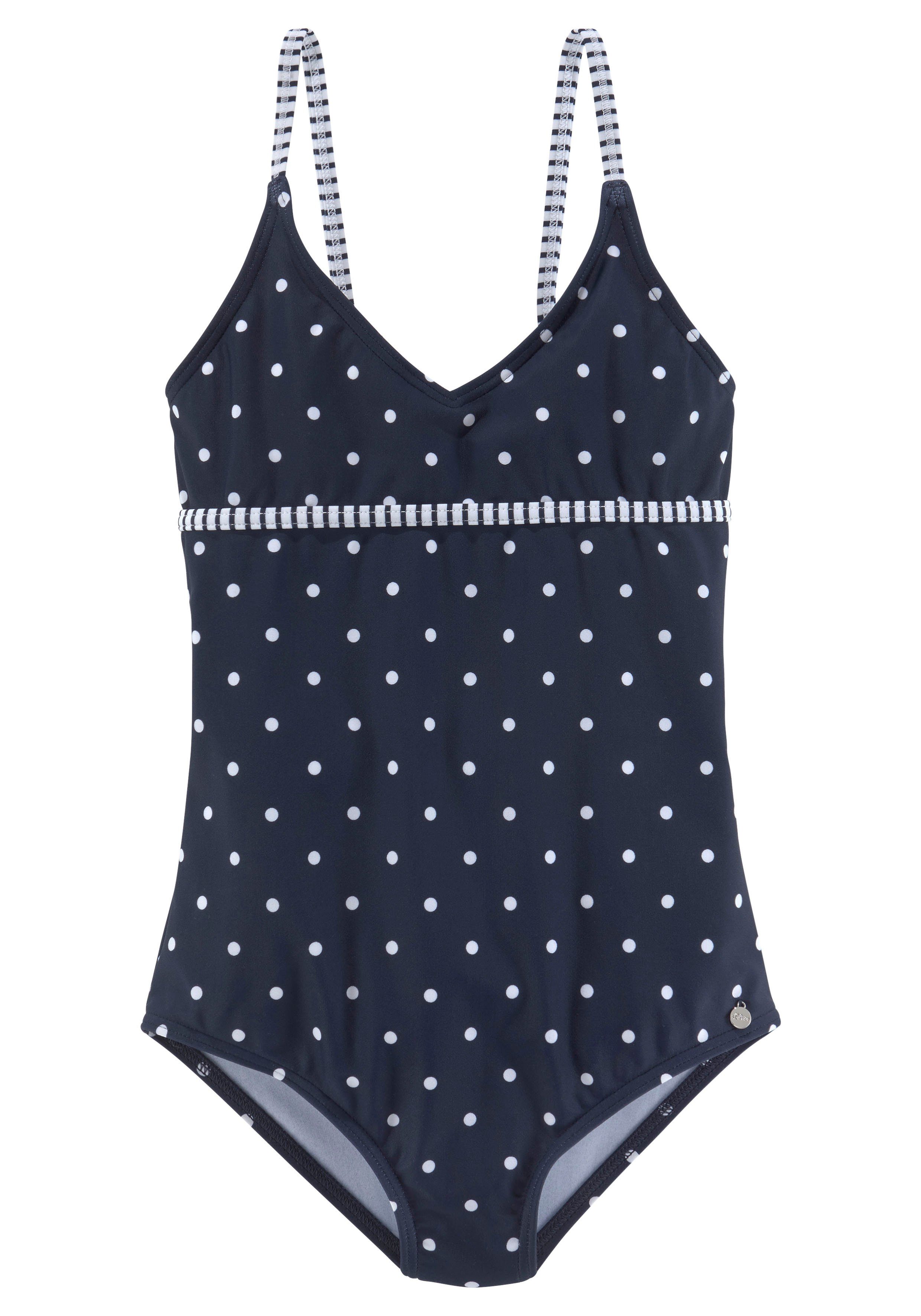 s.Oliver RED LABEL Beachwear Badpak Audrey Kids in stippen-strepenmix