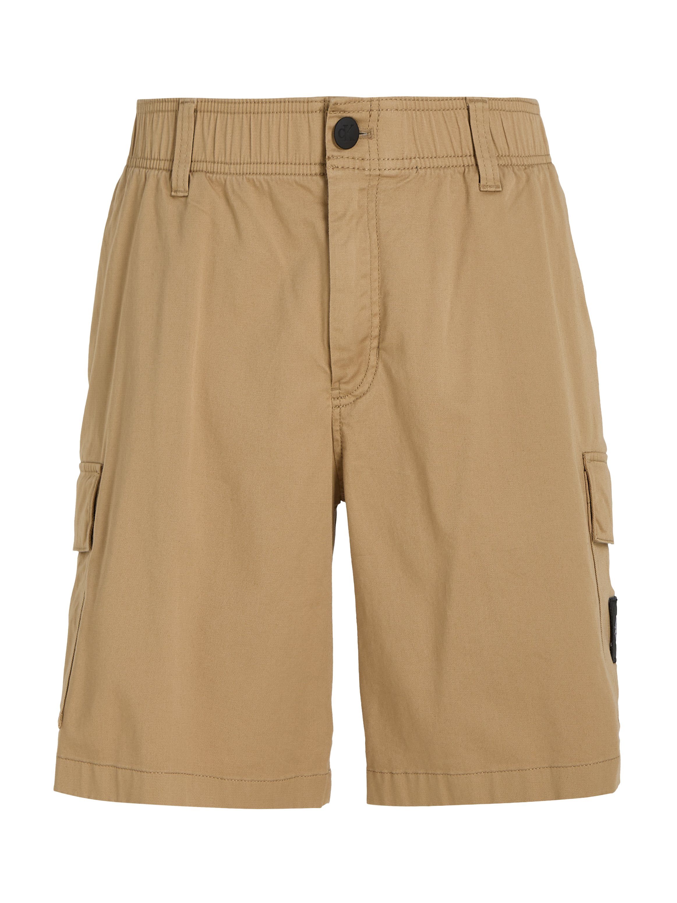 Calvin Klein Cargobroek CARGO SHORT met logopatch