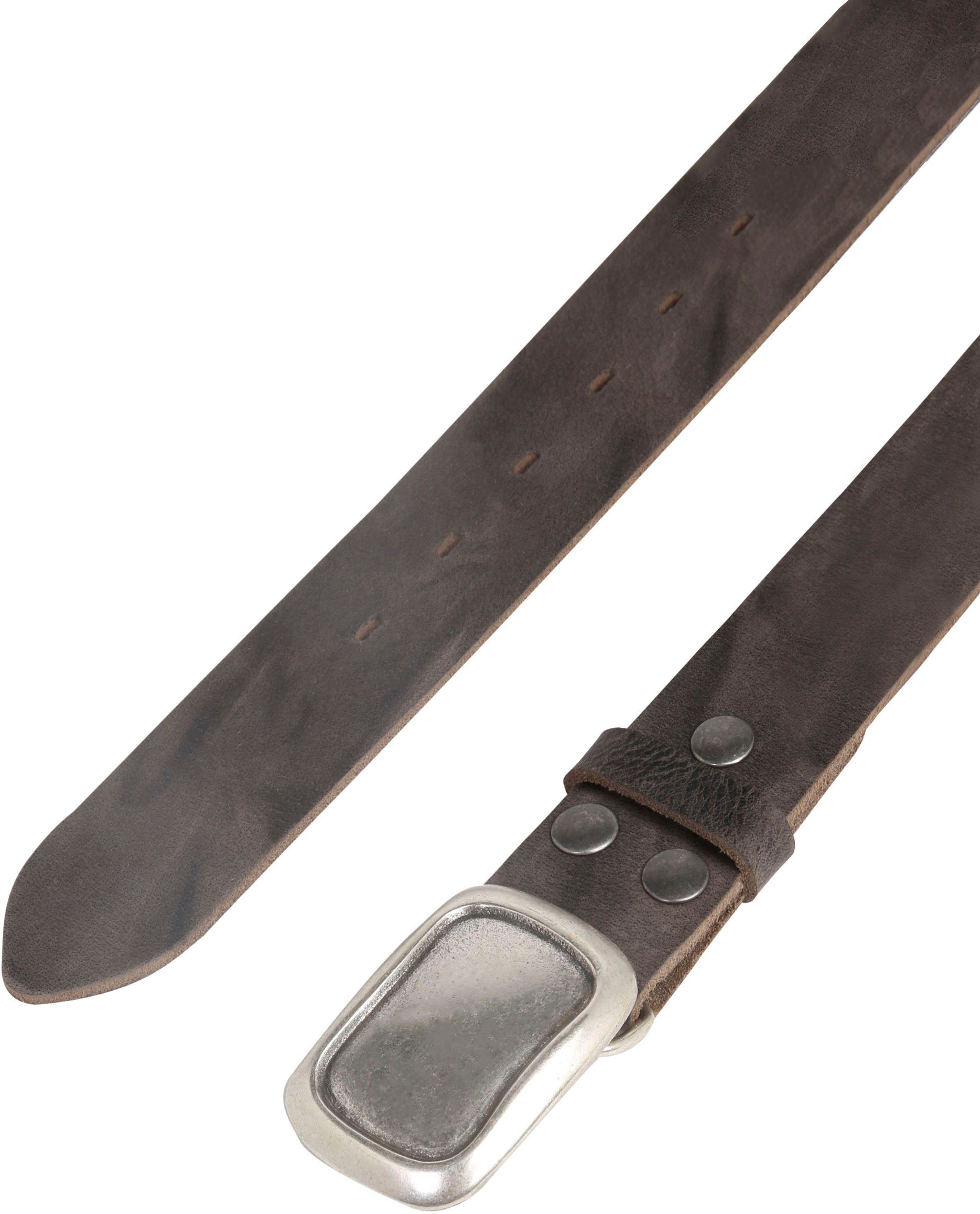 RETTUNGSRING by showroom 019° Leren riem rustieke uitstraling