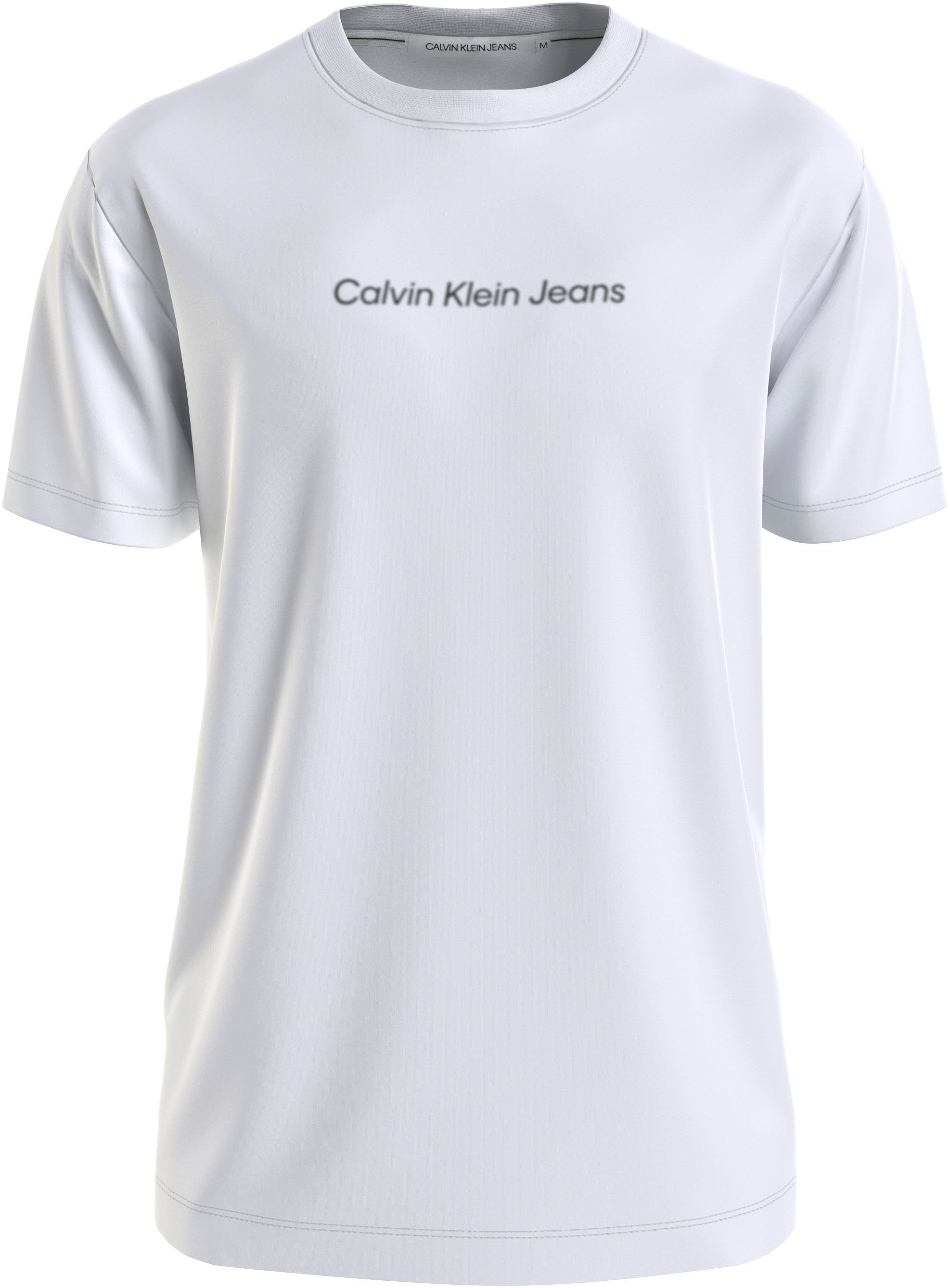Calvin Klein Jeans Plus T-shirt PLUS MIRRORED CK LOGO TEE