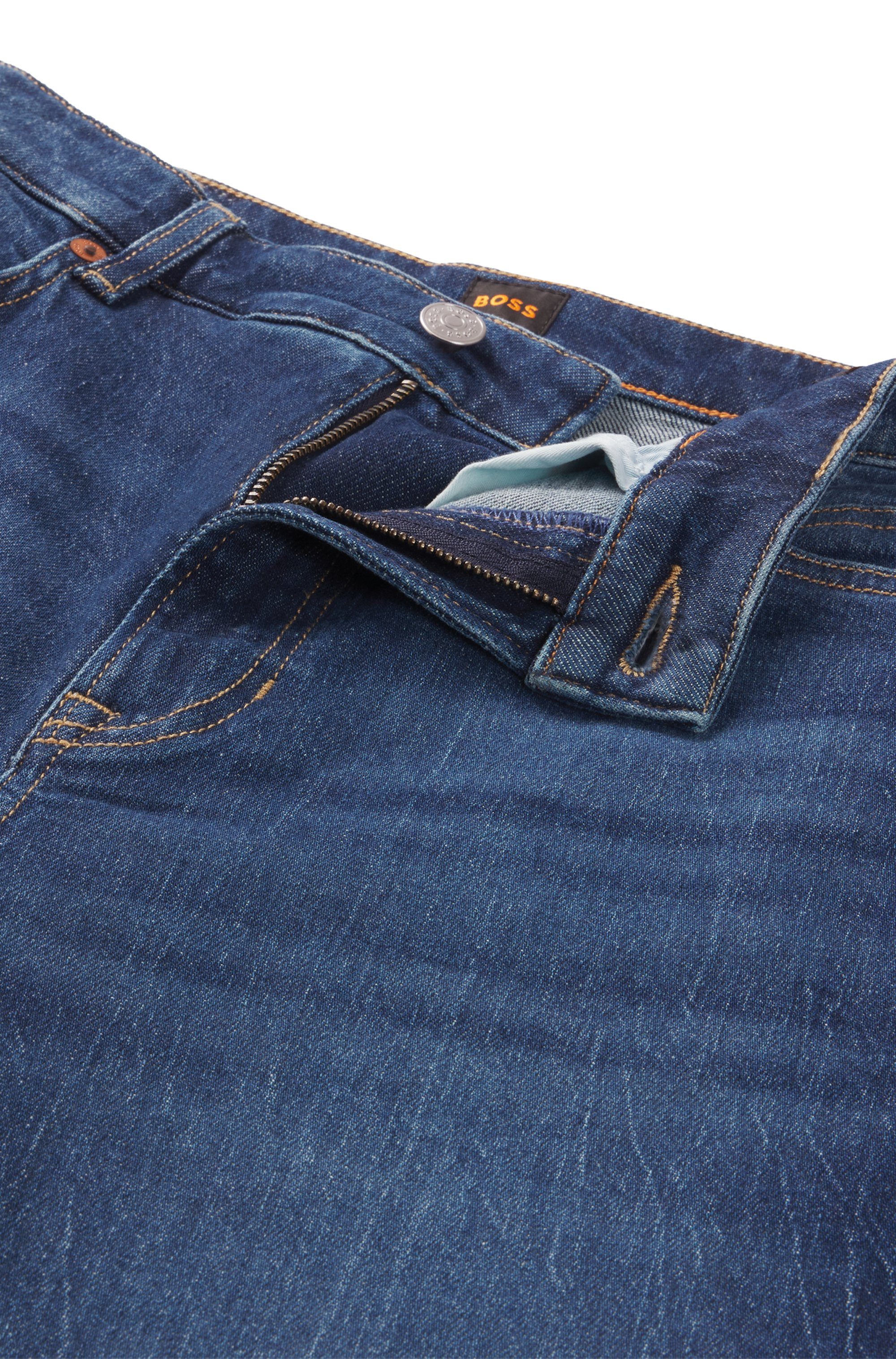 Boss Orange Wijde jeans Marlene High Rise Hochbund High Waist Premium Denim Jeans (BOSS ORANGE DENIM)