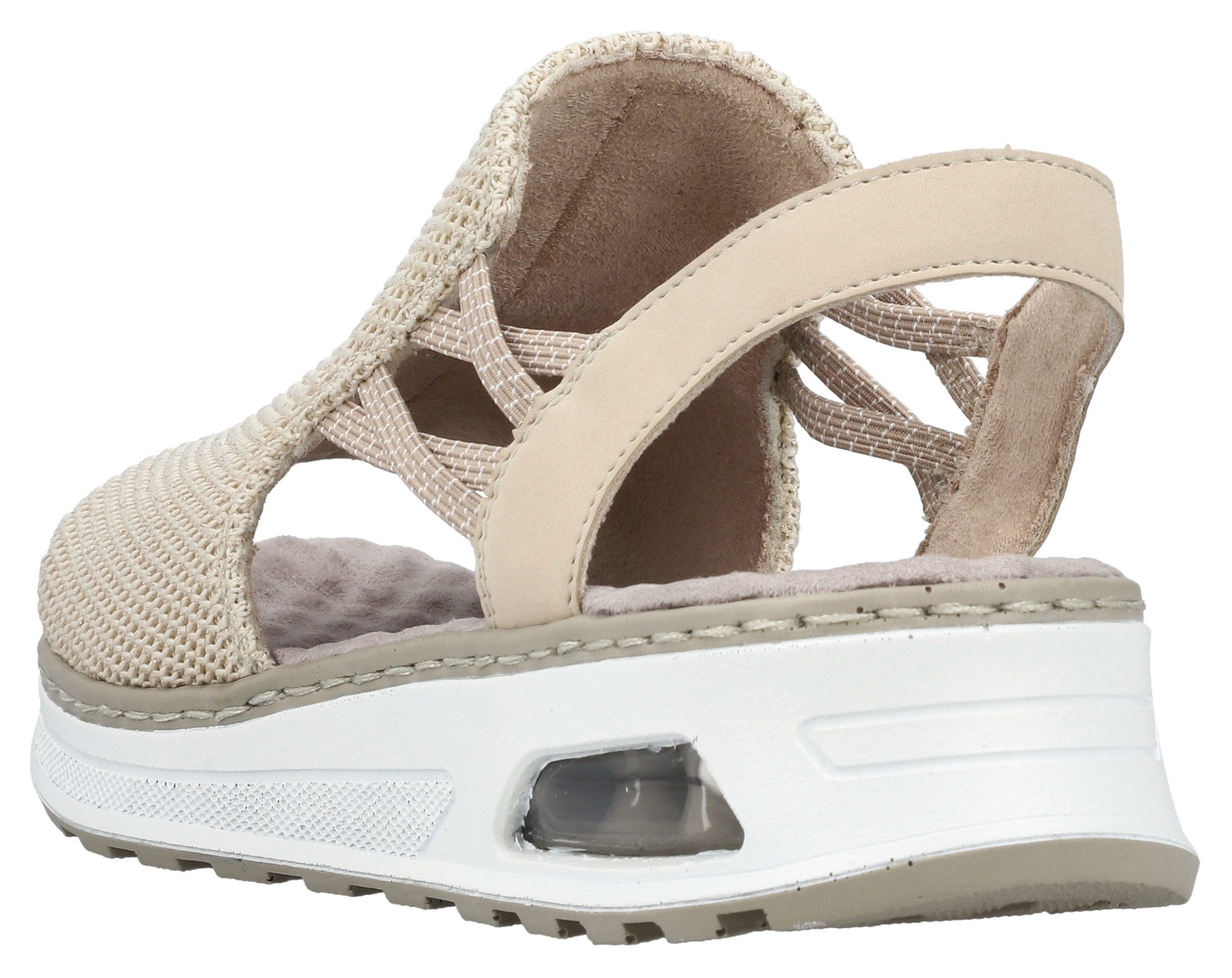 Rieker Plateausandalen Vegan
