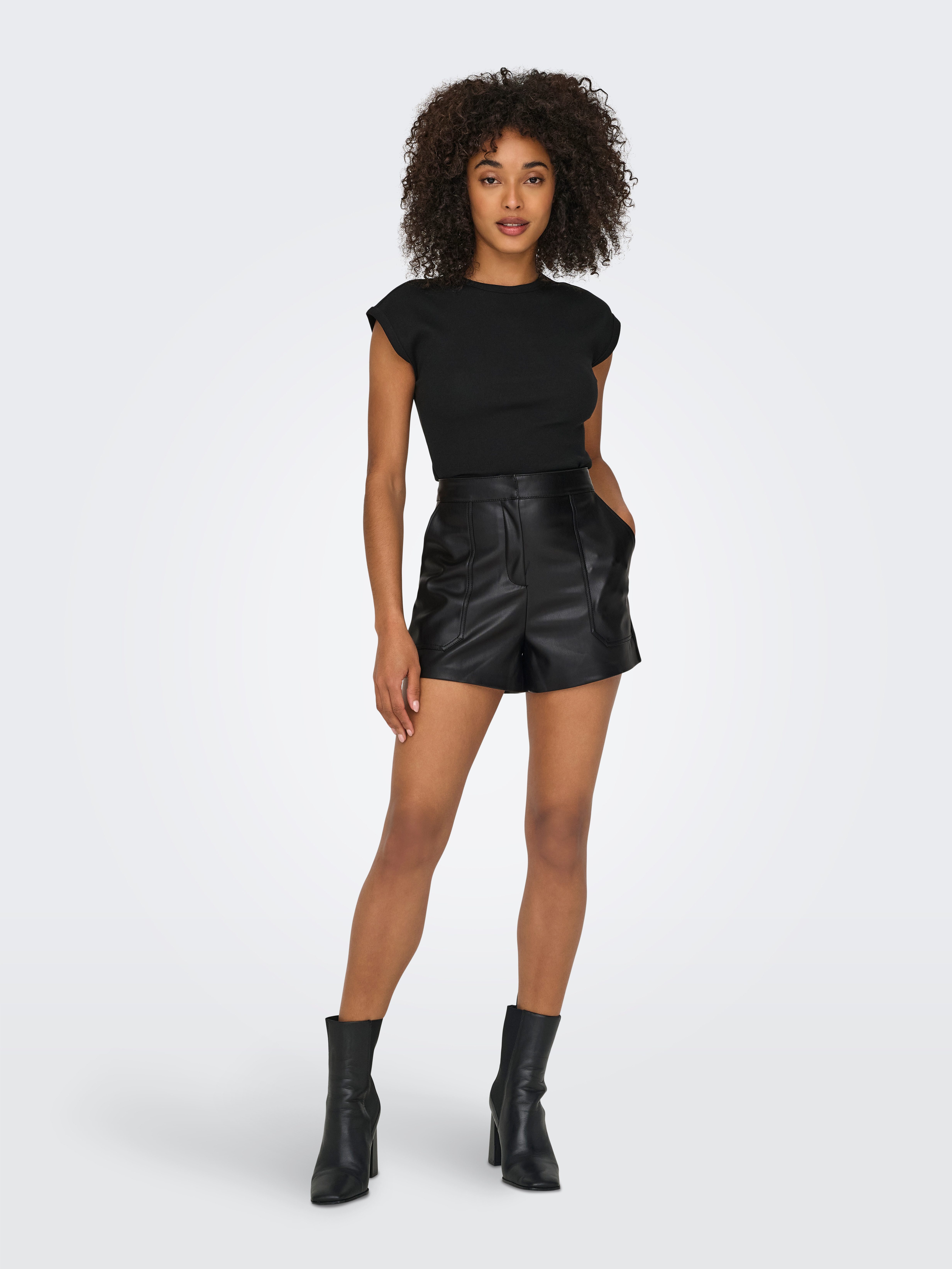 Only Imitatieleren broek
