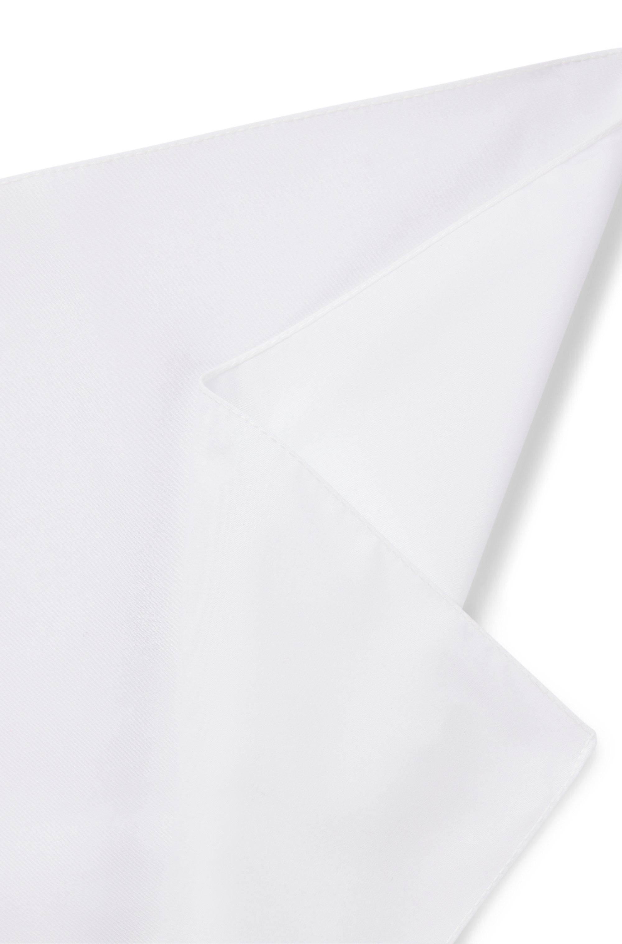 Boss Pochet H-POCKET SQUARE met strijkvrij afwerking