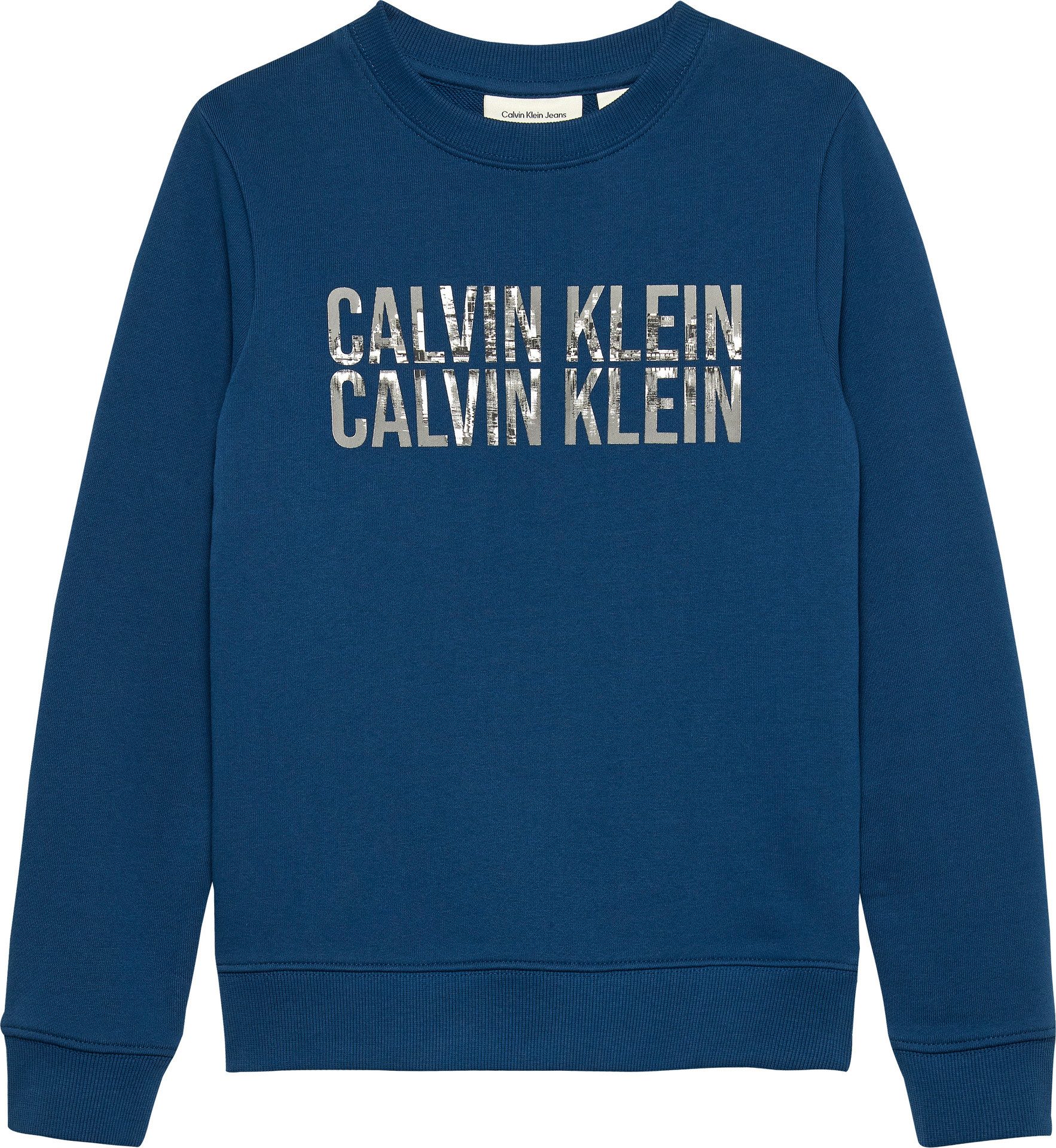 Calvin Klein Sweatshirt TERRY SEASONAL LOGO CN voor kinderen tot 16 jaar, fotoprint