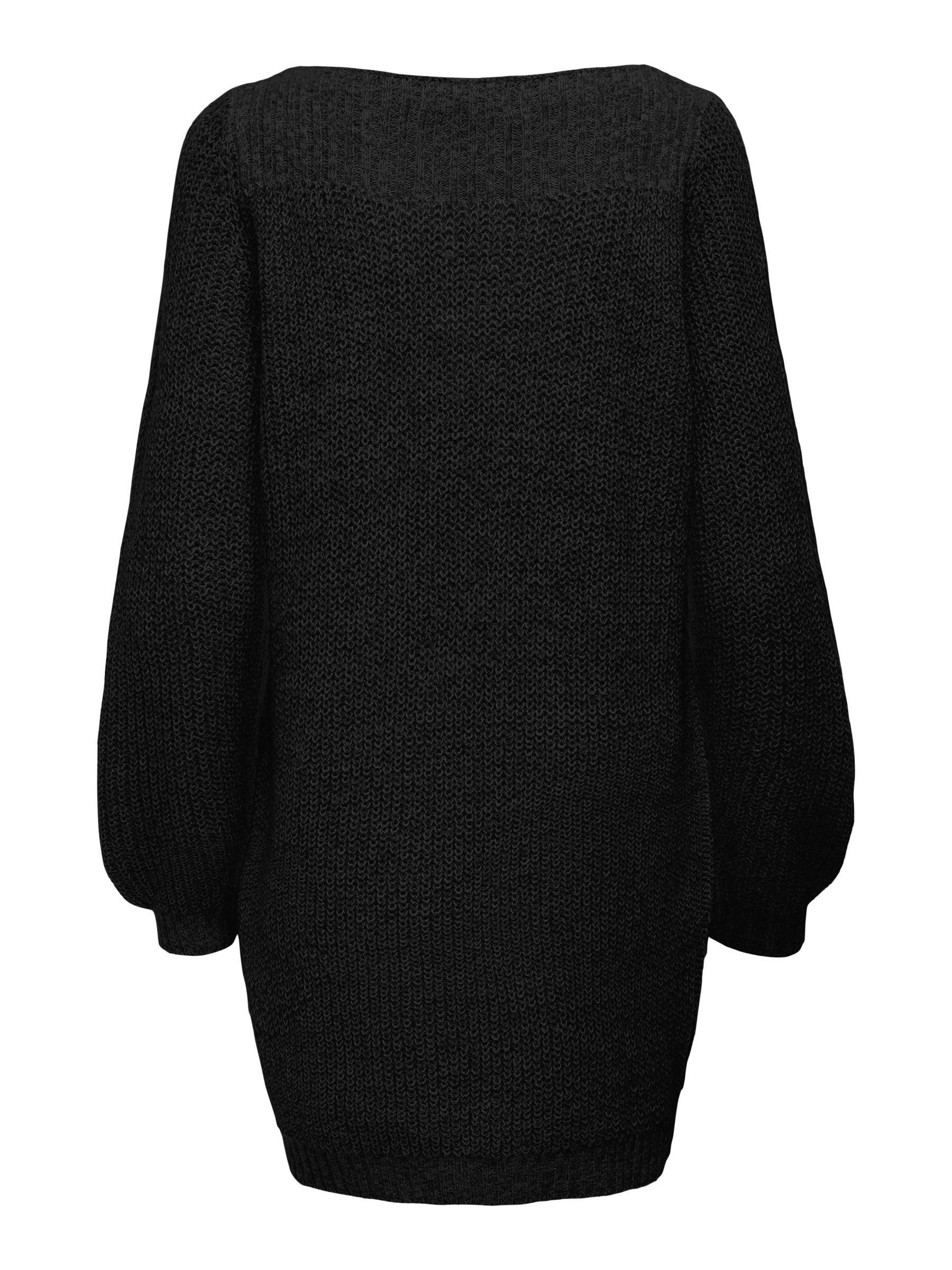 JDY Mini-jurk JDYWHITNEY MEGAN L/S BOAT DRESS KNT NOOS