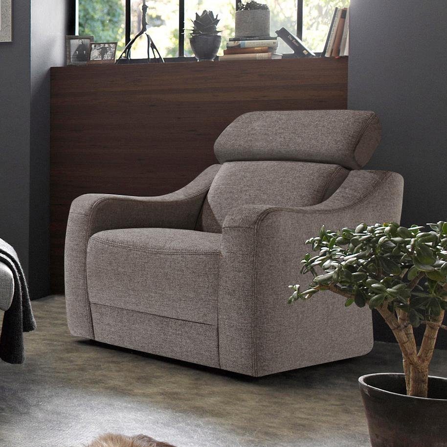 exxpo sofa fashion Fauteuil inclusief hoofd- resp. verstelbare rugleuning