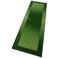 theko loper gabbeh ideal tapijtloper, met randdessin, ideaal in de hal  slaapkamer groen