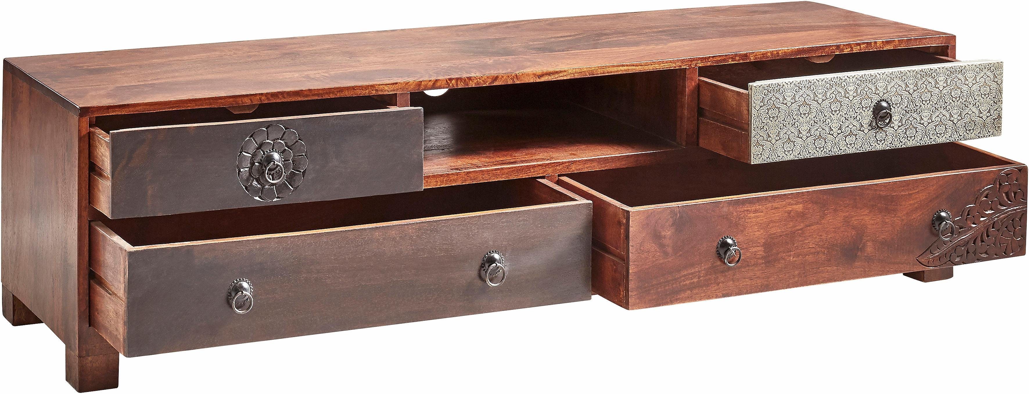 Home affaire Tv-meubel Mahar Commode met metalen fronten, breedte 150 cm