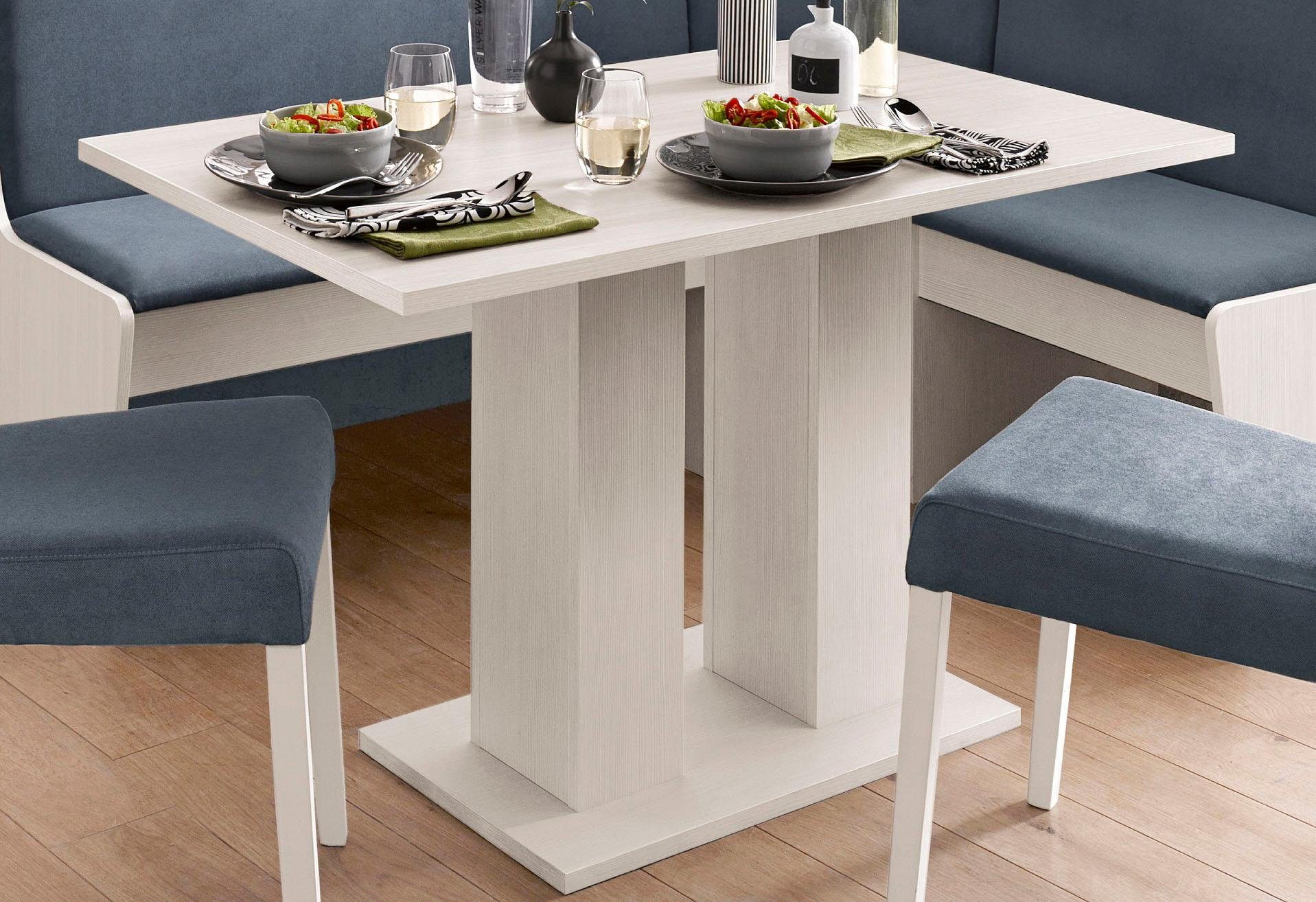 Premium collection by Home affaire Eettafel op zuil Luce Breedte 68 of 110 cm