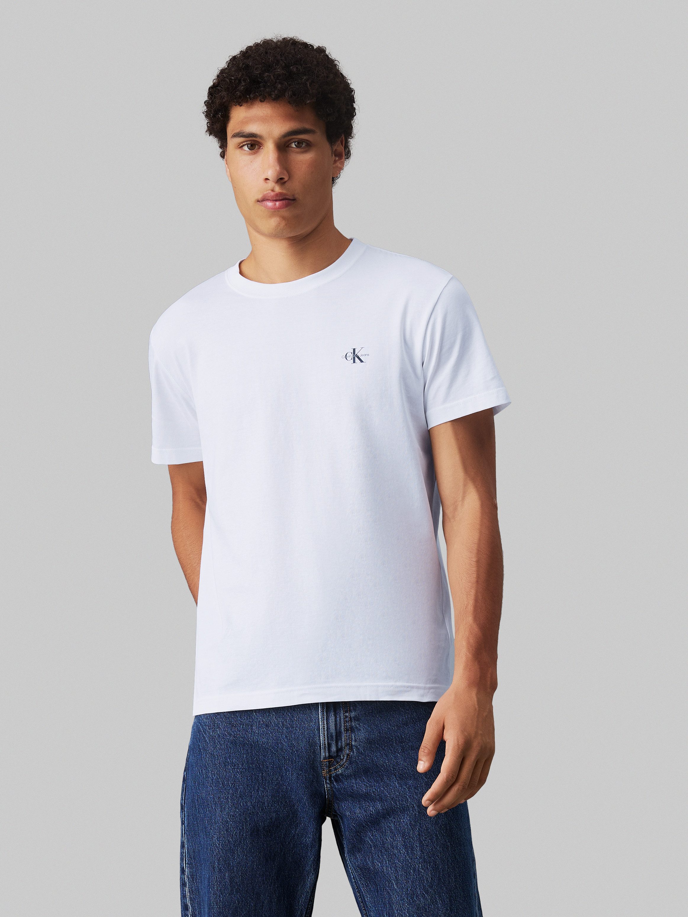 Calvin Klein T-shirt 2 PACK MONOLOGO (Set van 2)