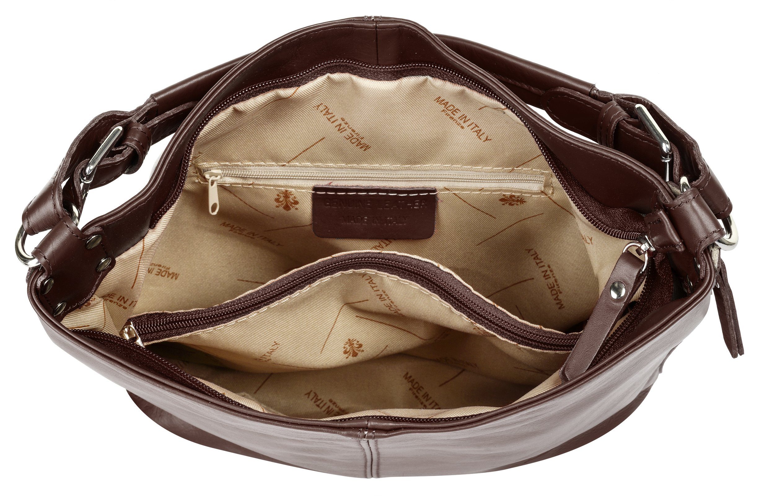 Samantha Look Tas echt leer, made in italy