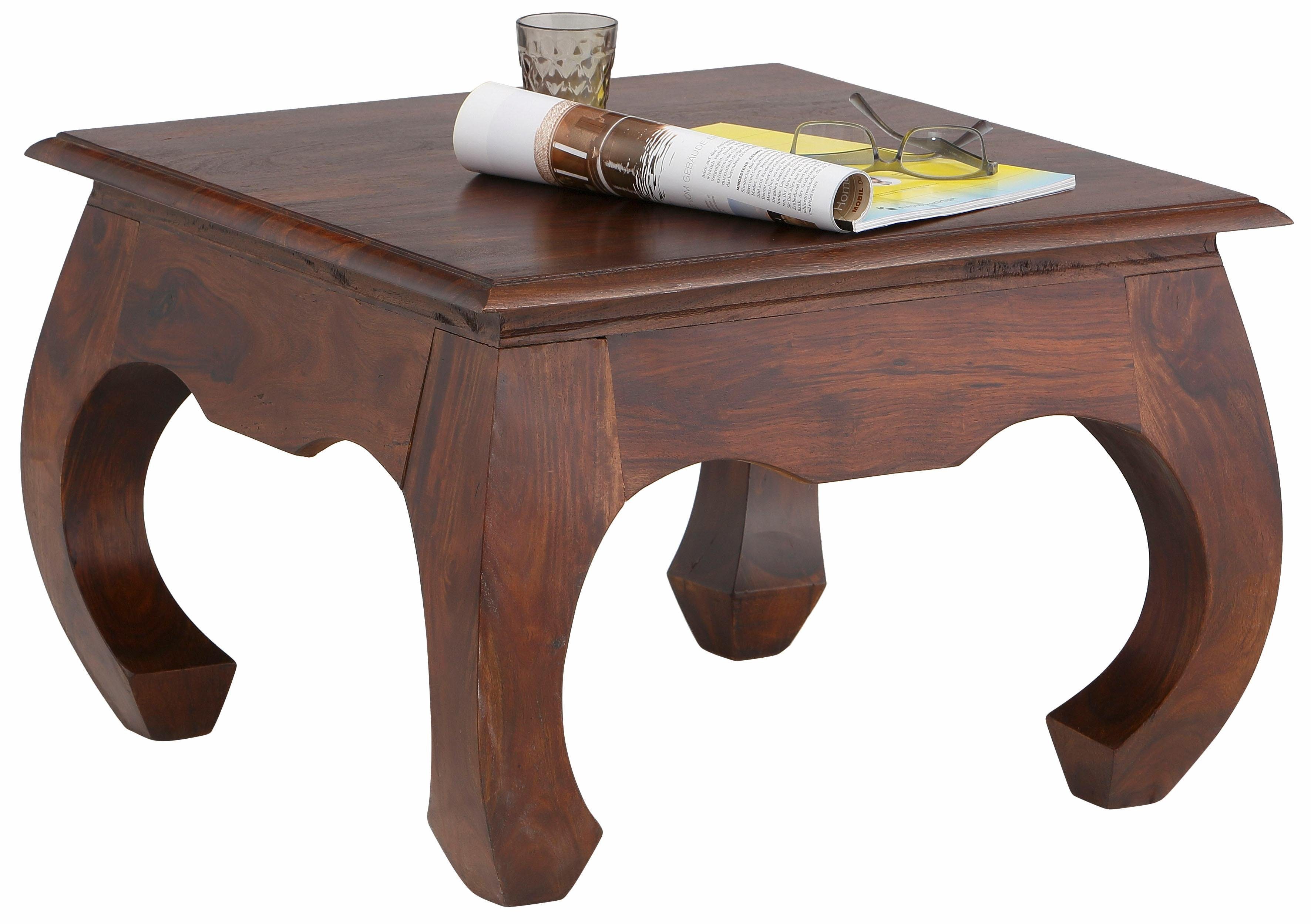 Home affaire Salontafel Kumar met gekrulde poten, in 2 breedten
