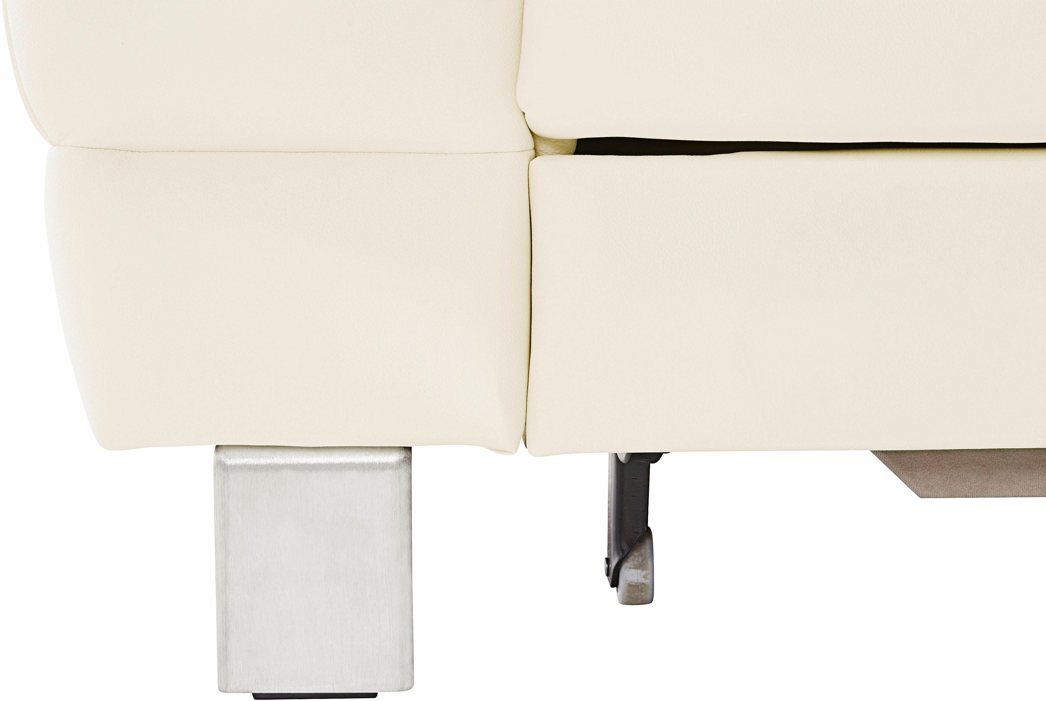 exxpo - sofa fashion Hoekbank Mantua, L-vorm met hoofd- of rugverstelling, bedfunctie en bedlade