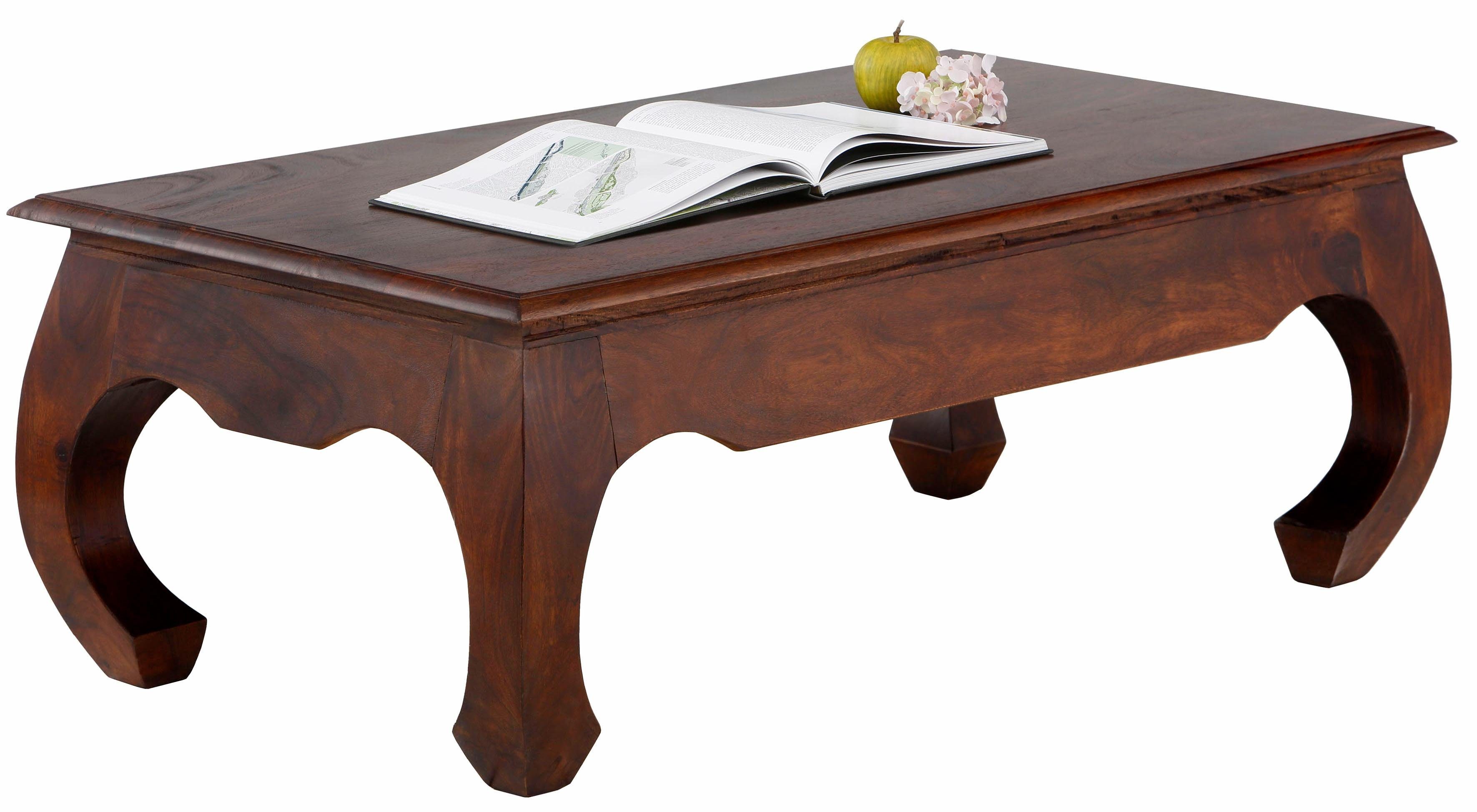 Home affaire Salontafel Kumar met gekrulde poten, in 2 breedten