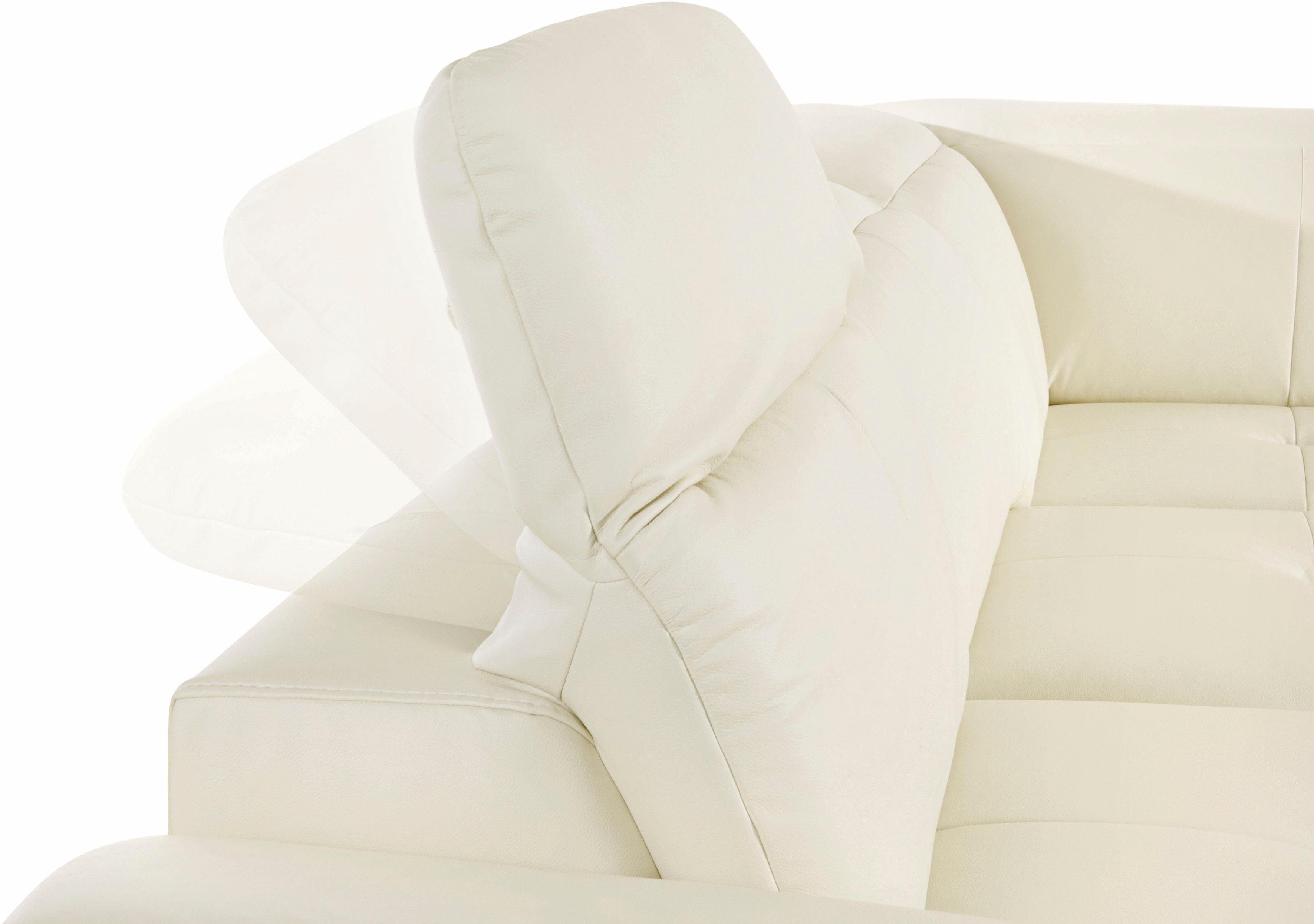 exxpo - sofa fashion Hoekbank Mantua, L-vorm met hoofd- of rugverstelling, bedfunctie en bedlade