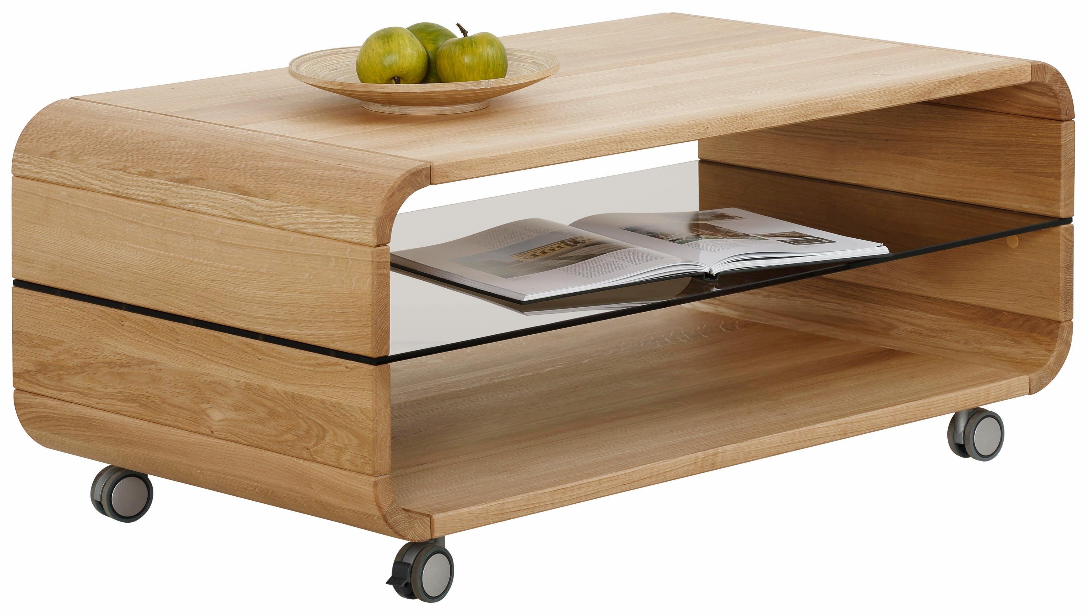 Home affaire Salontafel Emil bedrukte glasplaat