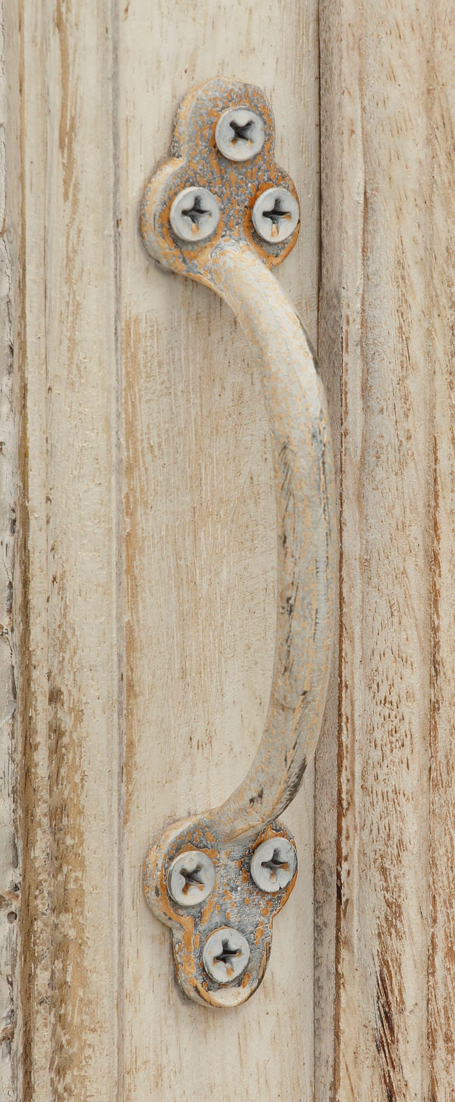 Home affaire Kledingkast Devdan met decoratief freeswerk boven, breedte 100 cm, veel bergruimte