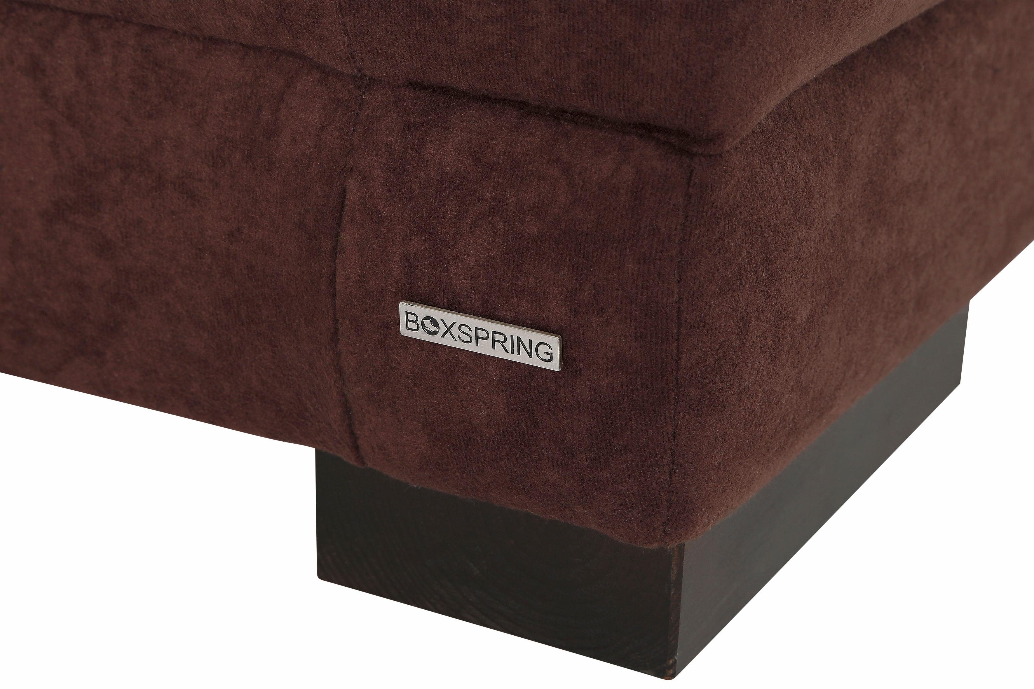 Home affaire Hoekbank Telos L-vorm met boxspringvering en in 3 kwaliteiten