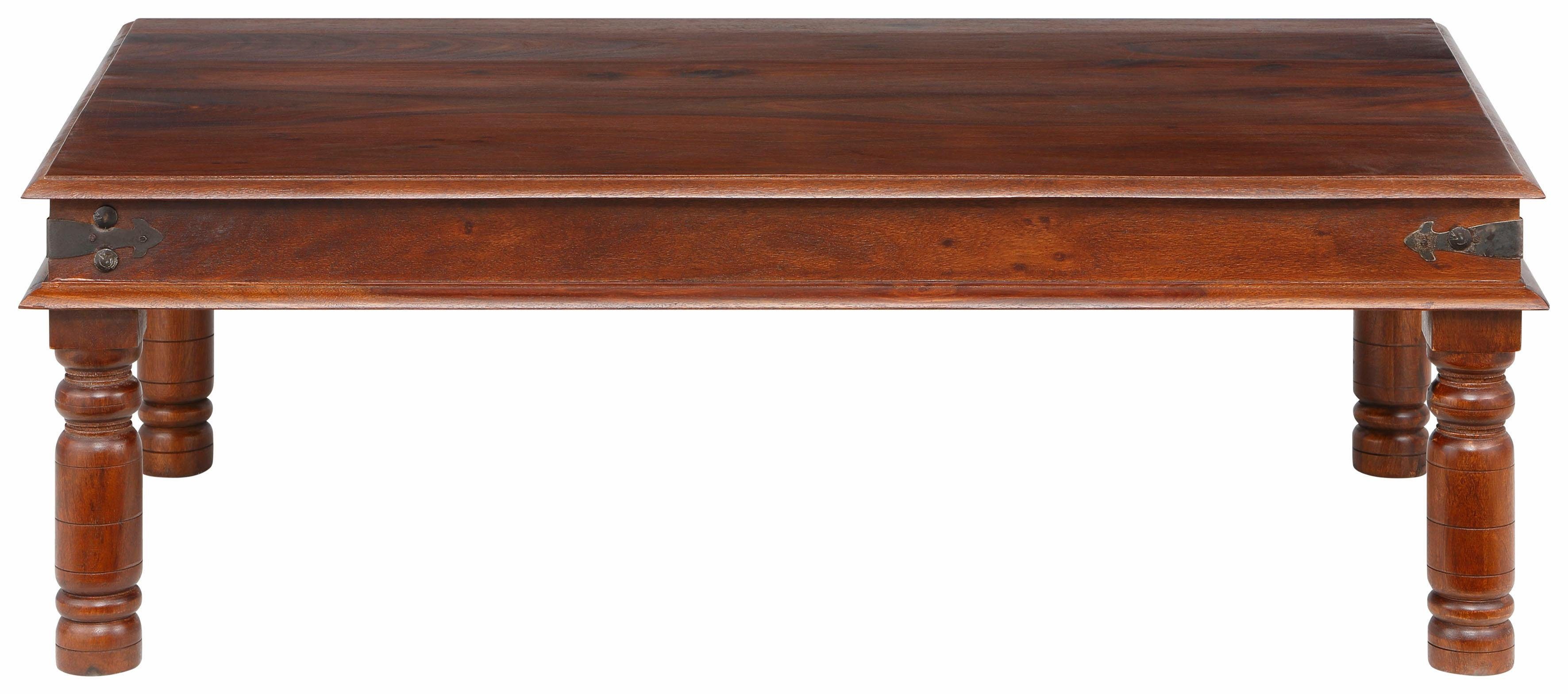 Home affaire Salontafel Jaya poten met decoratief freeswerk