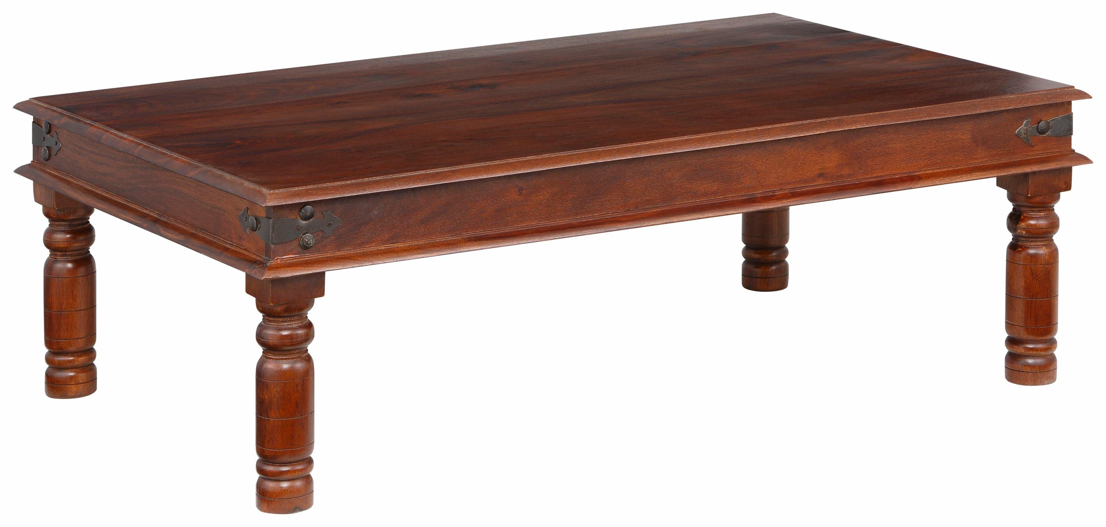 Home affaire Salontafel Jaya poten met decoratief freeswerk