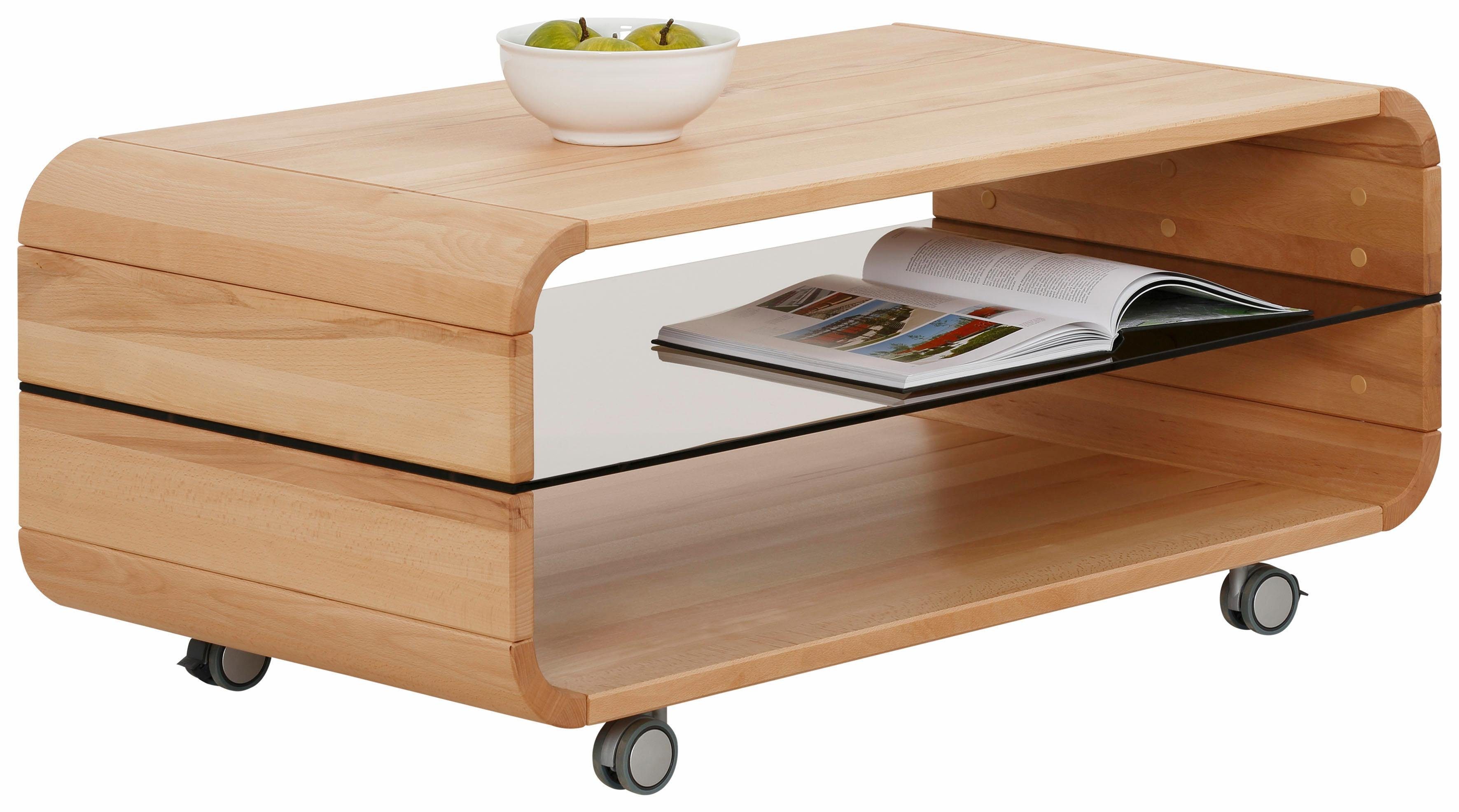 Home affaire Salontafel Emil bedrukte glasplaat