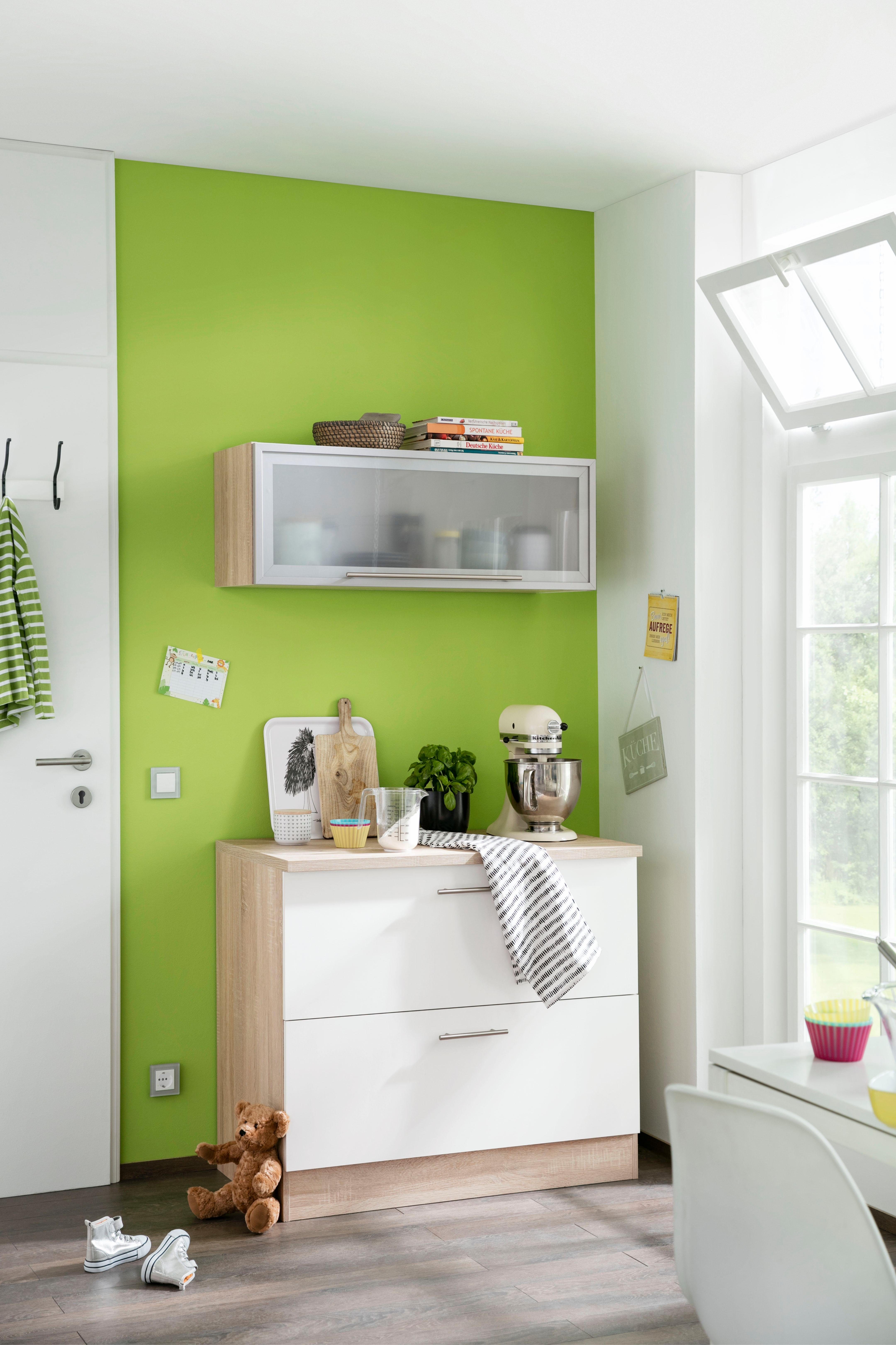 OPTIFIT Hangend kastje met klep , breedte 100 cm