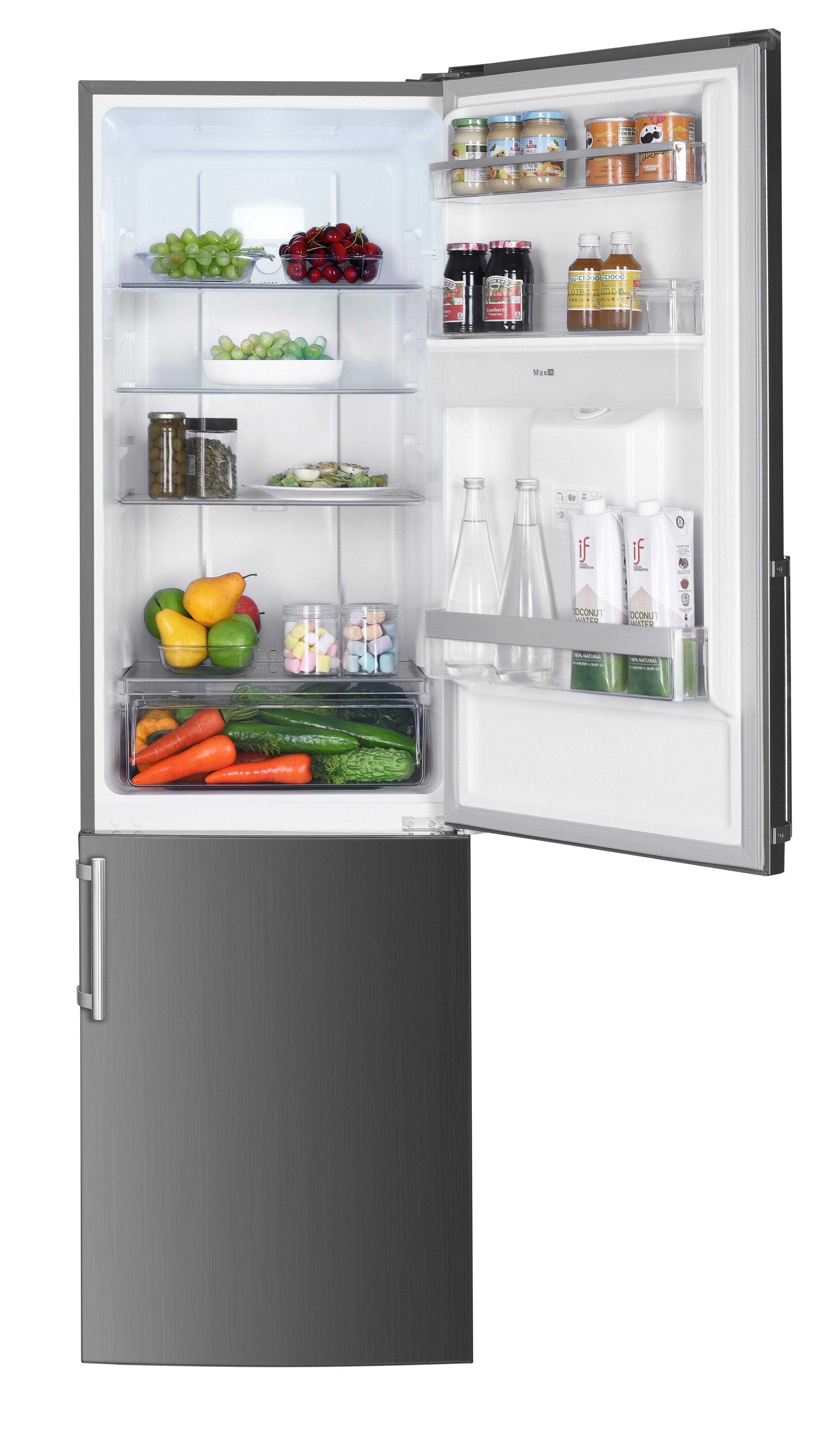 Hanseatic Koel-vriescombinatie HKGK17955CNFWDBI NoFrost, Waterdispenser