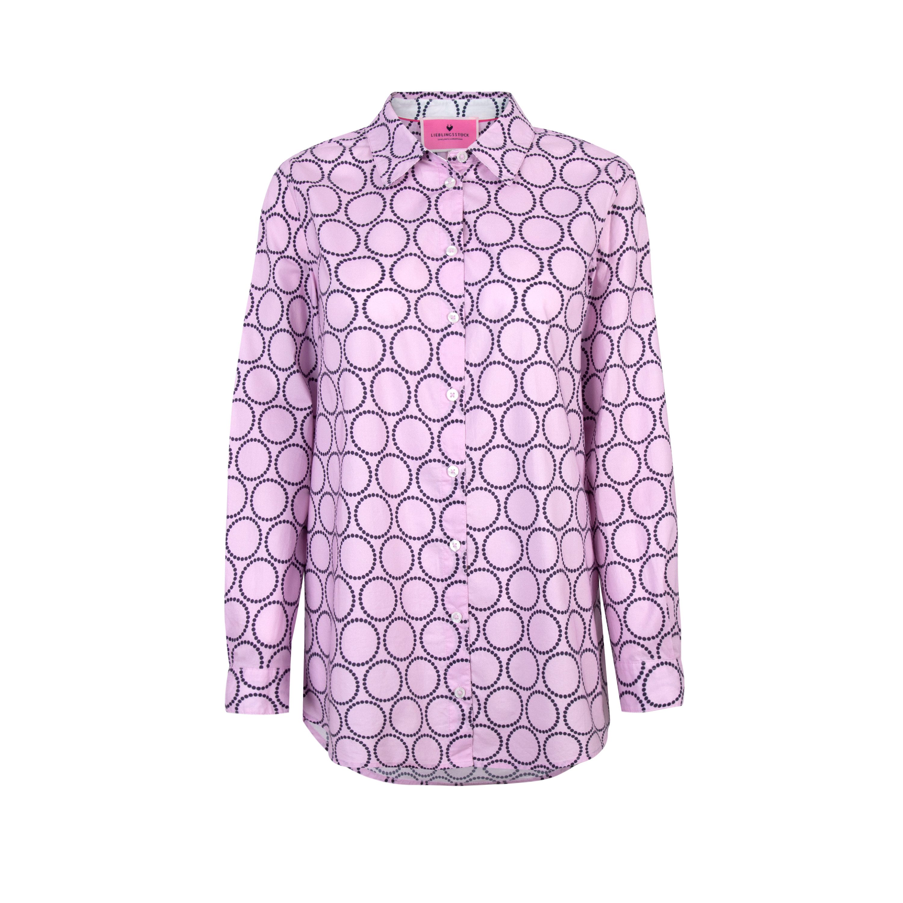Lieblingsstück Klassieke blouse OceanL met all-over print