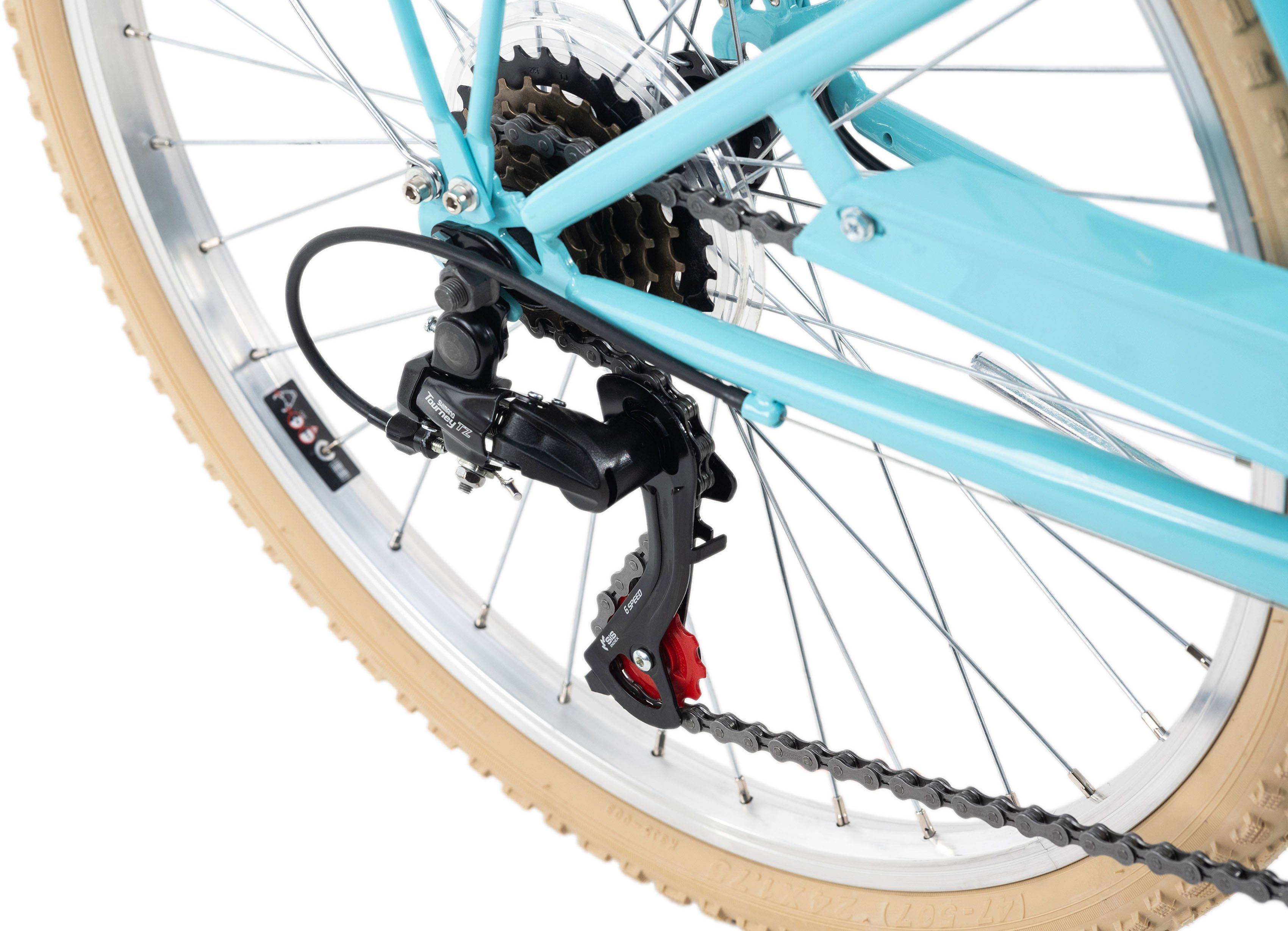 KS Cycling Tienerfiets BALLOON voor dames, kettingversnelling