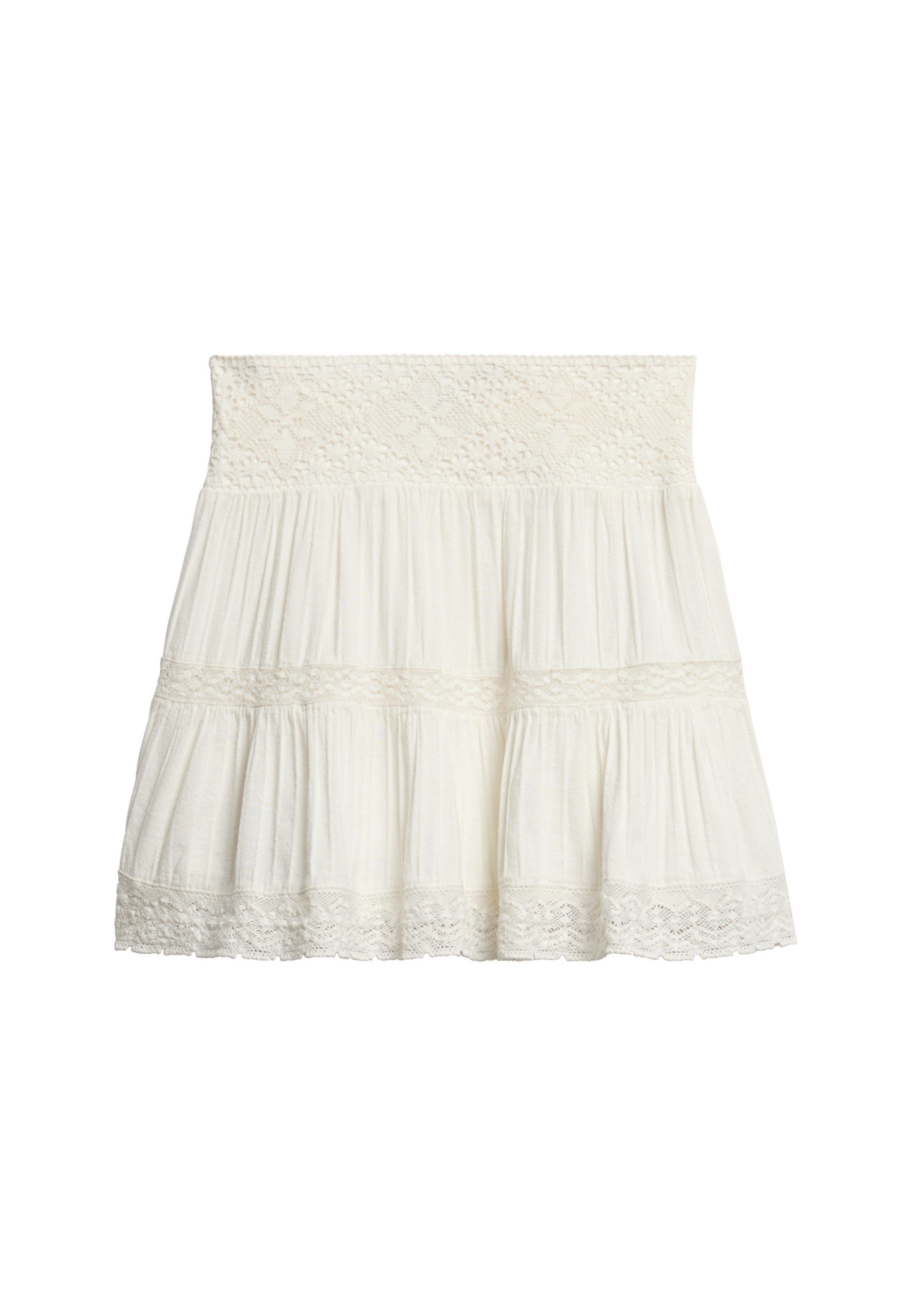 Superdry Minirok IBIZA LACE MIX MINI SKIRT