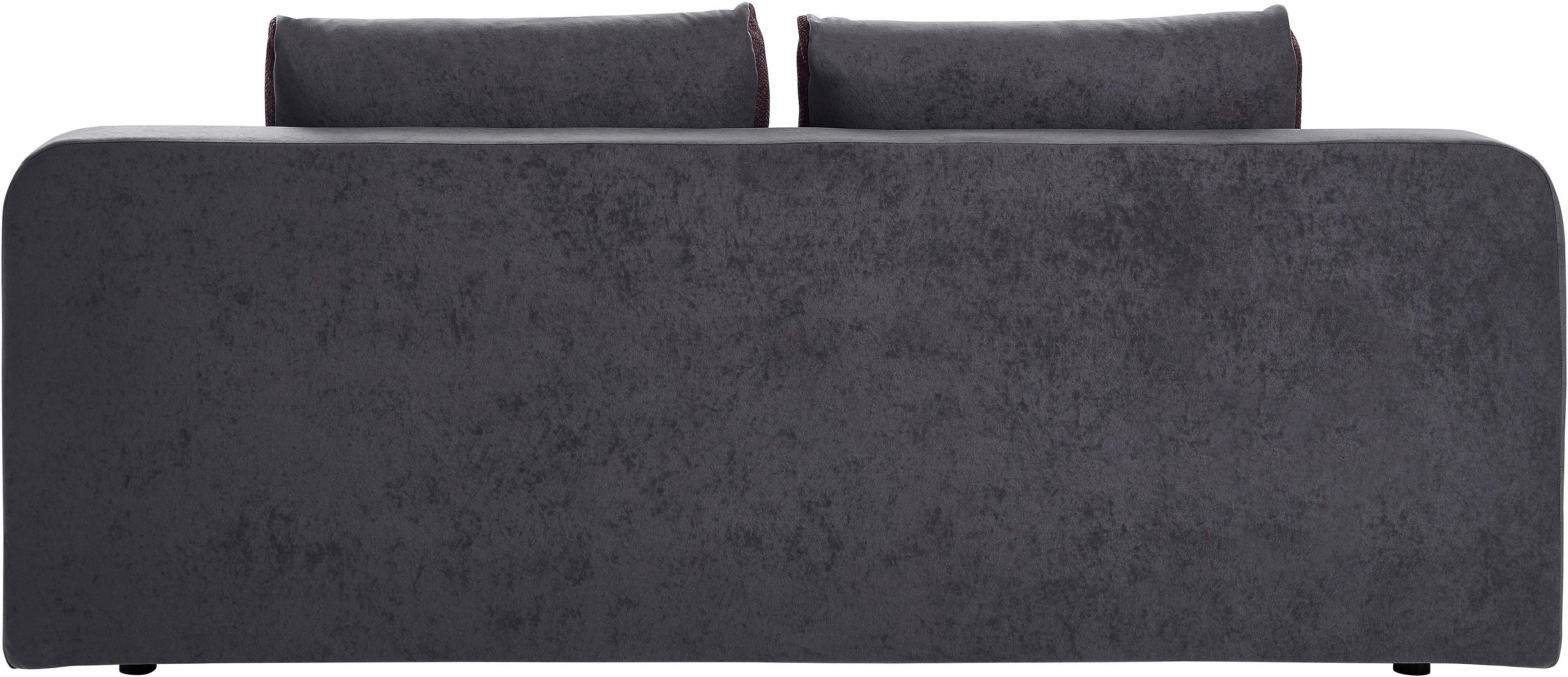 COLLECTION AB Slaapbank Moritz met slaapbank functie en bedbox, comfortabele binnenvering