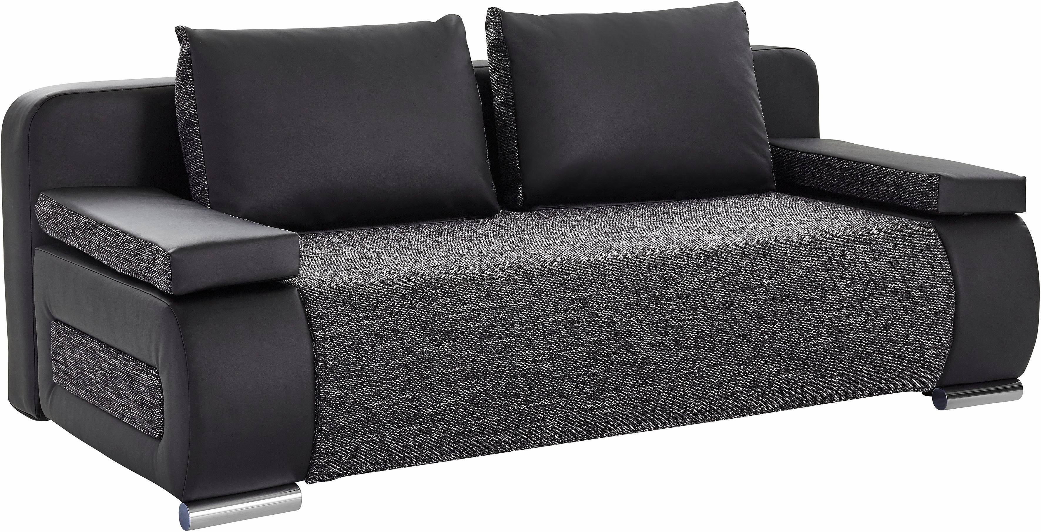 COLLECTION AB Slaapbank Moritz met slaapbank functie en bedbox, comfortabele binnenvering