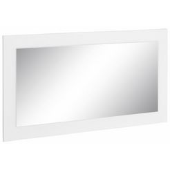 borchardt moebel spiegel vaasa met frame wit