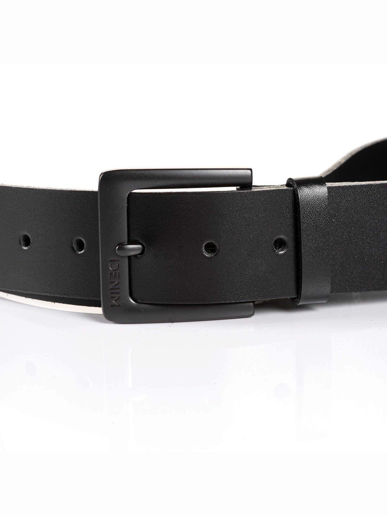 Tom Tailor Denim Leren riem TTDSAM 4 cm breed, herenriem, klassiek en casual
