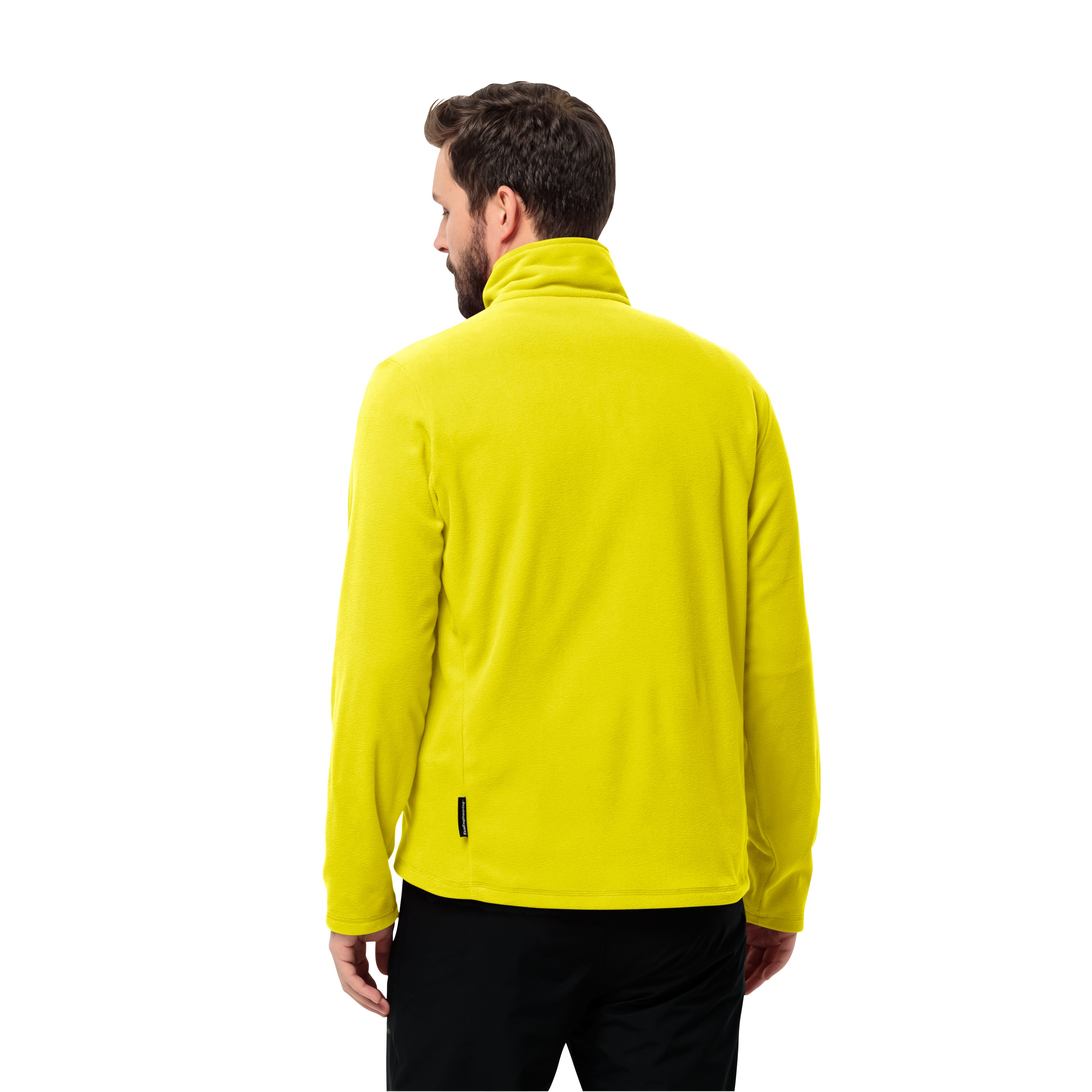Jack Wolfskin Fleecejack TAUNUS FZ M lichte rekbare ademende midlayer