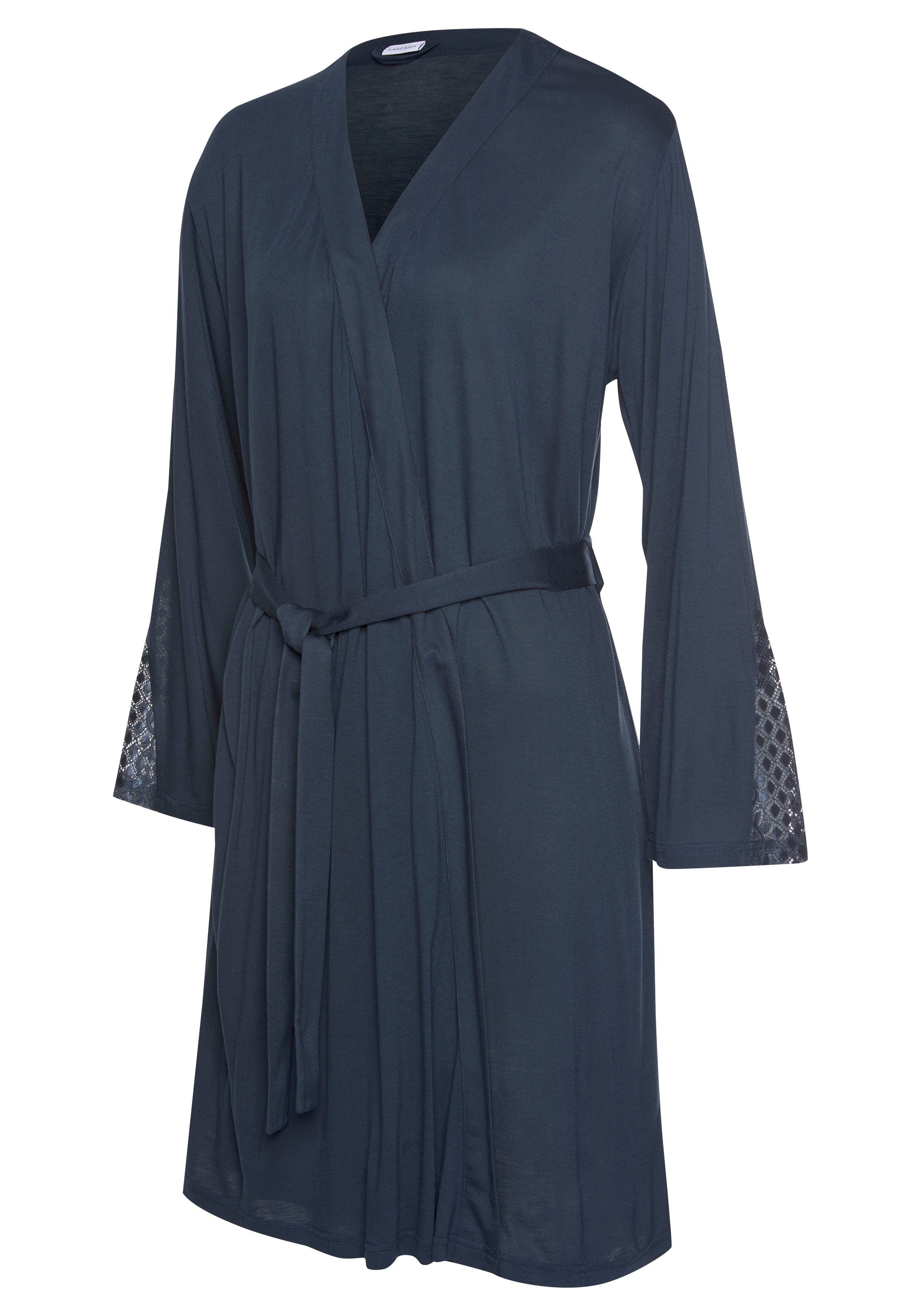 Lascana Kimono met lange mouwen en kanten details