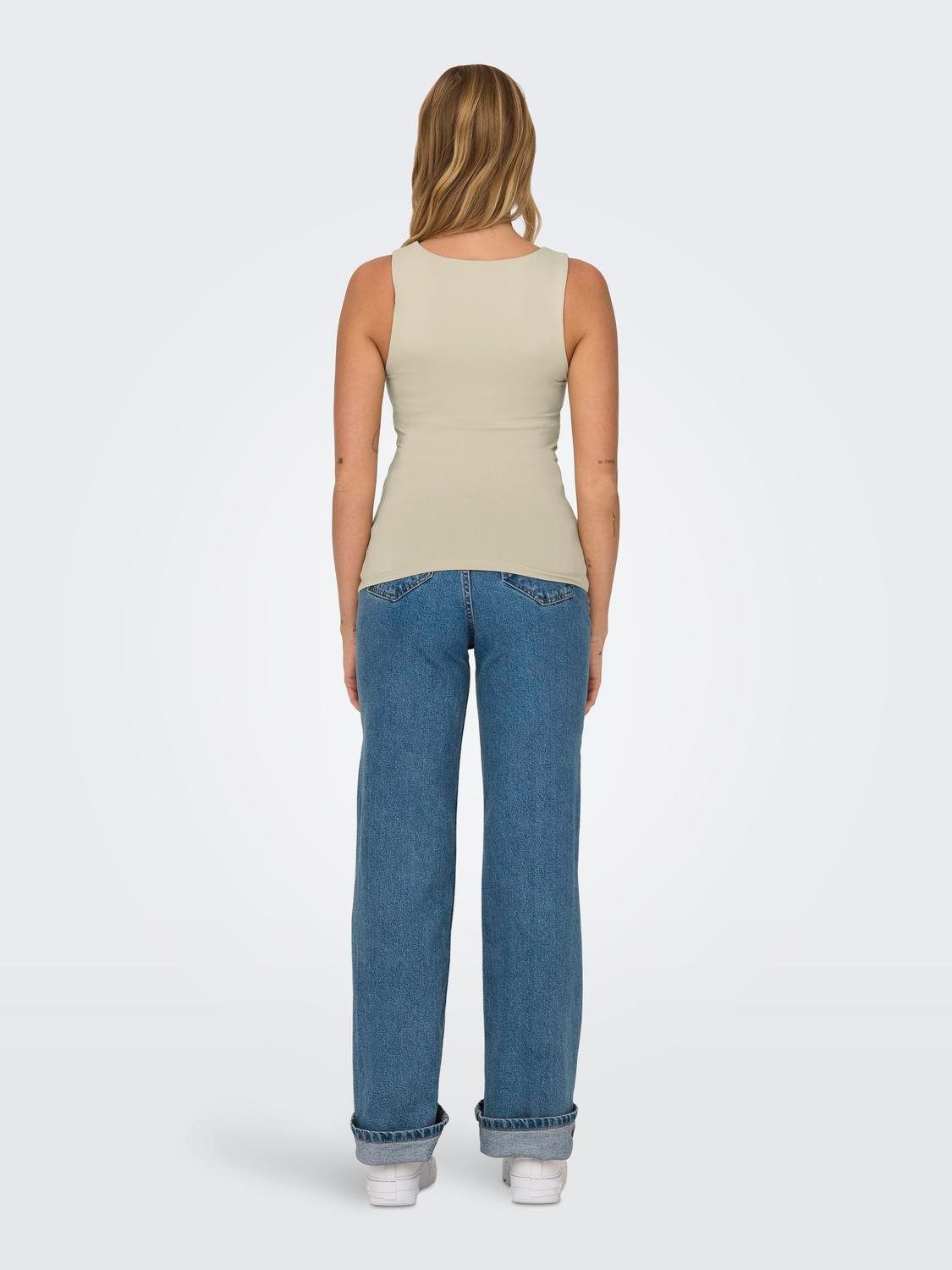 Only Tanktop ONLEA S L 2-WAYS FIT TOP JRS NOOS