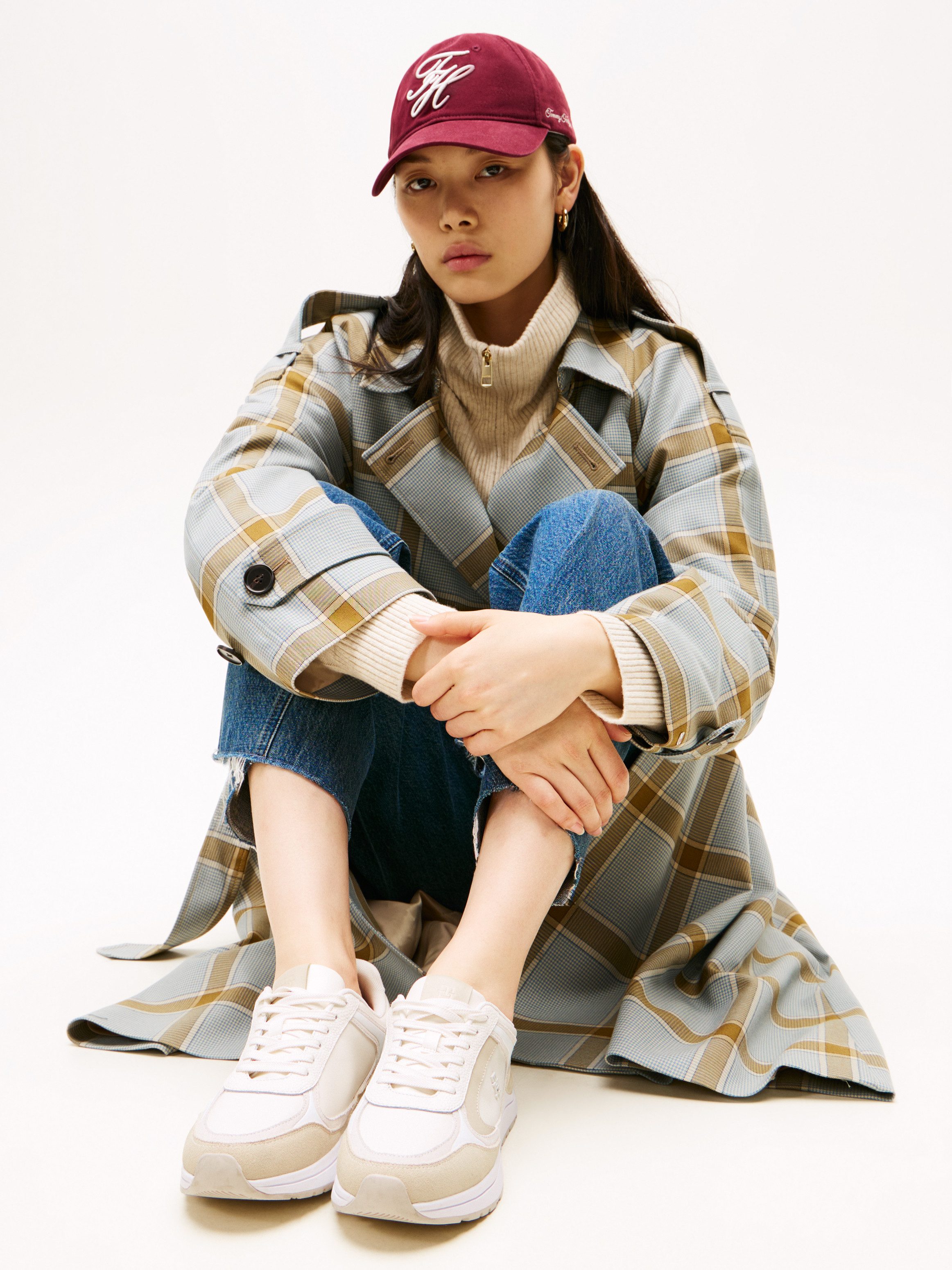 Tommy Hilfiger Sneakers met sleehak