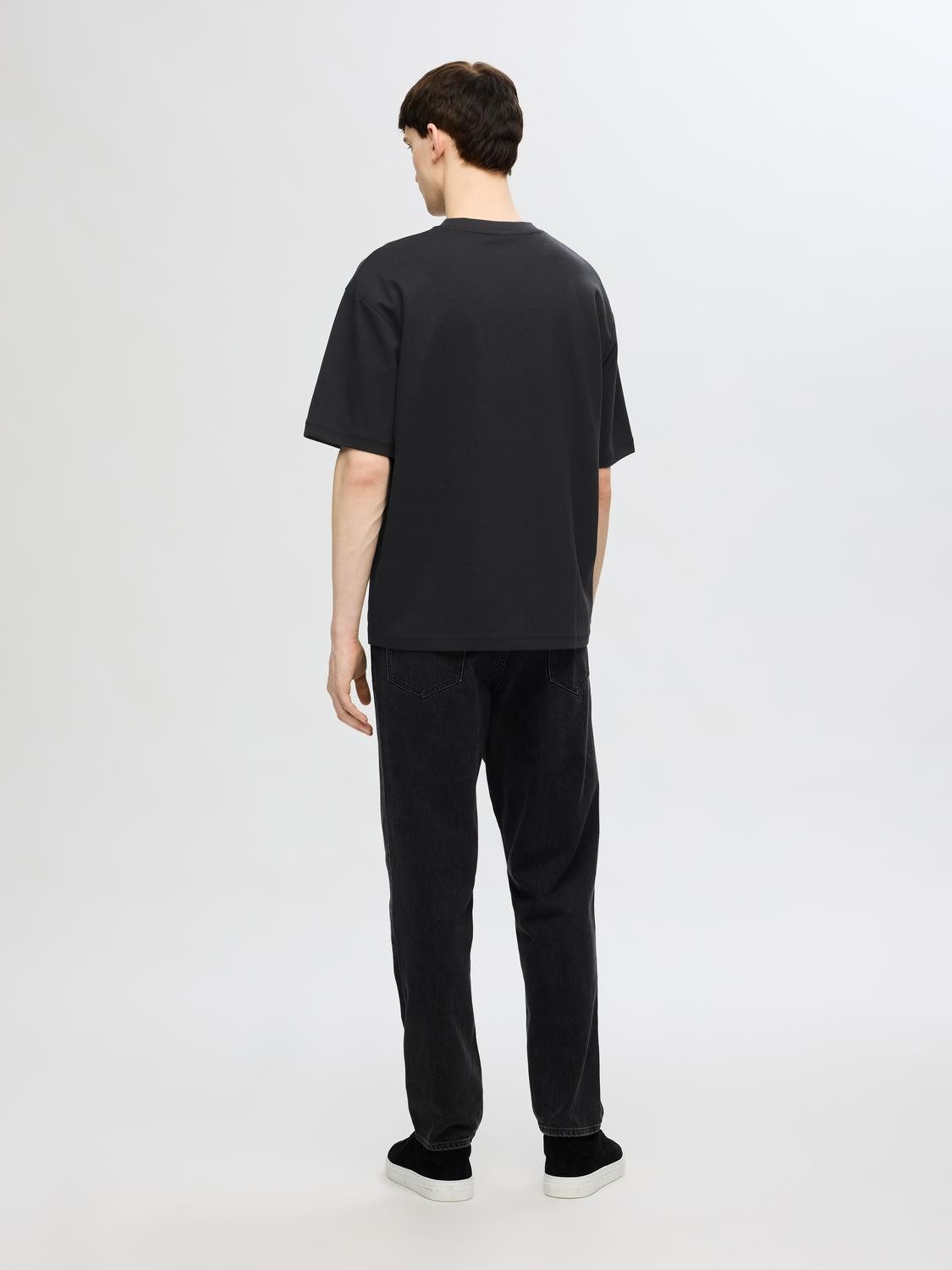 SELECTED HOMME T-shirt SLHLOOSEOSCAR SS O-NECK TEE NOOS